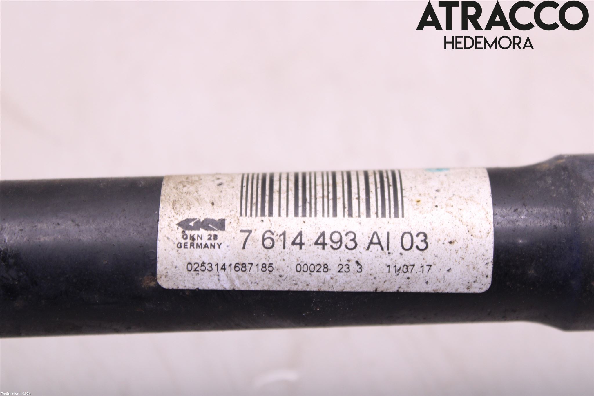 BMW X4 F26 14-18 Drivaxel Bak Vänster