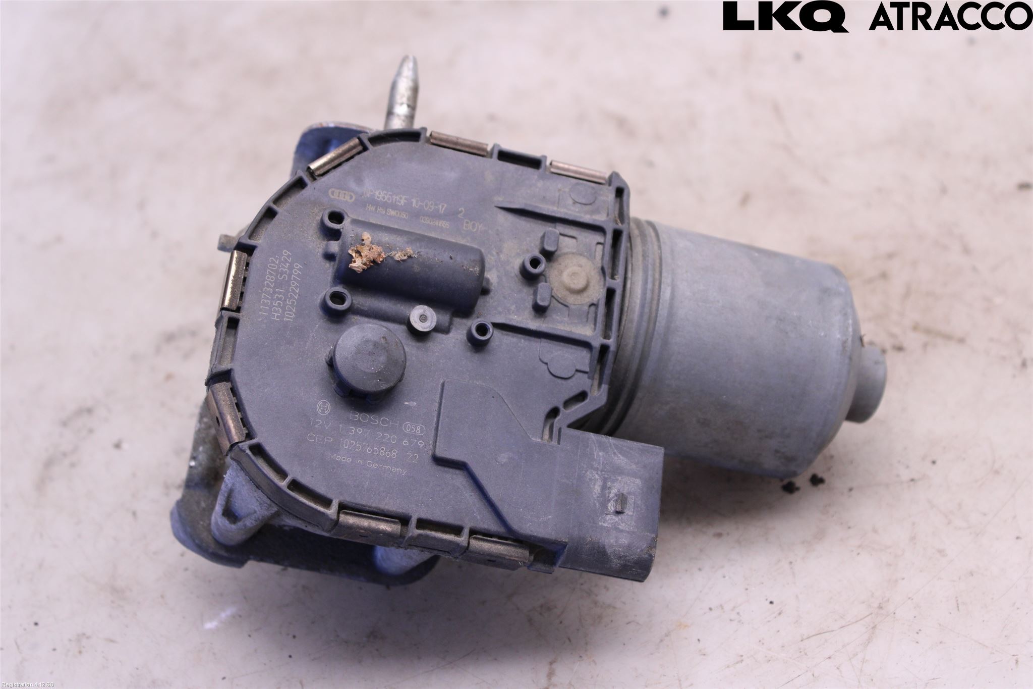 Audi A3/S3 05-13 Torkarmotor Vindruta