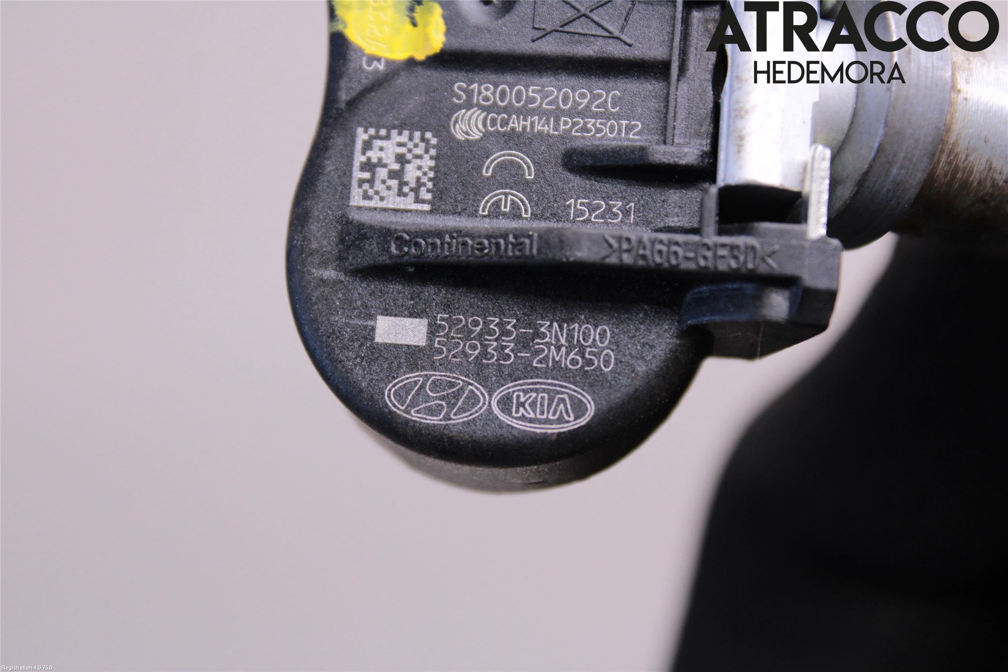 Kia PICANTO 12-17 Givare Däcktryck