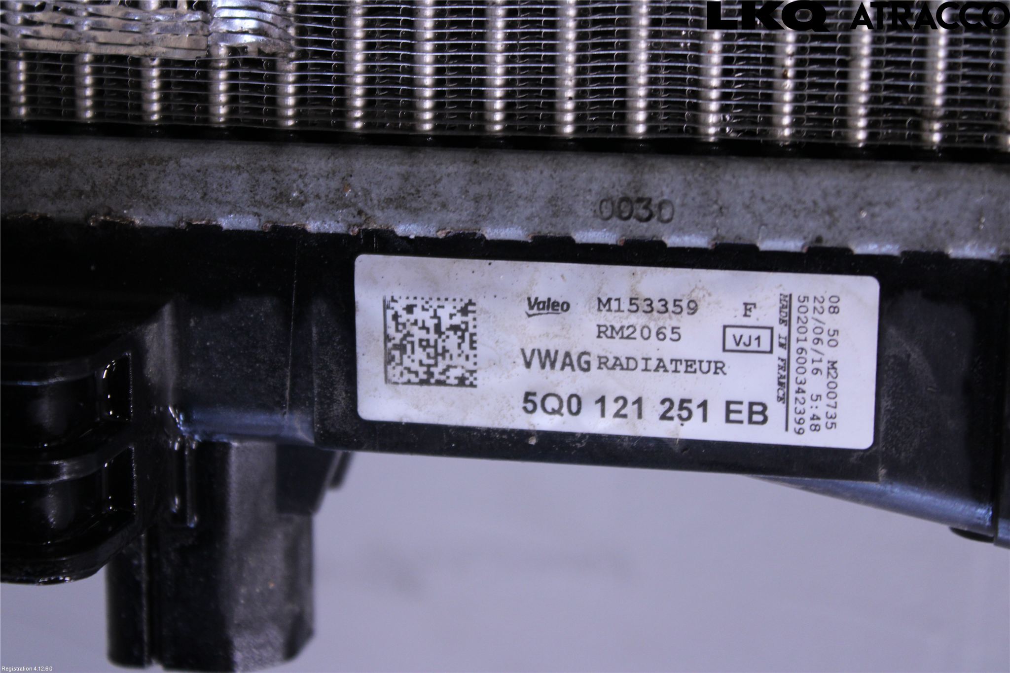 Volkswagen VW GOLF / E-GOLF VII 13-20 Kylare Man