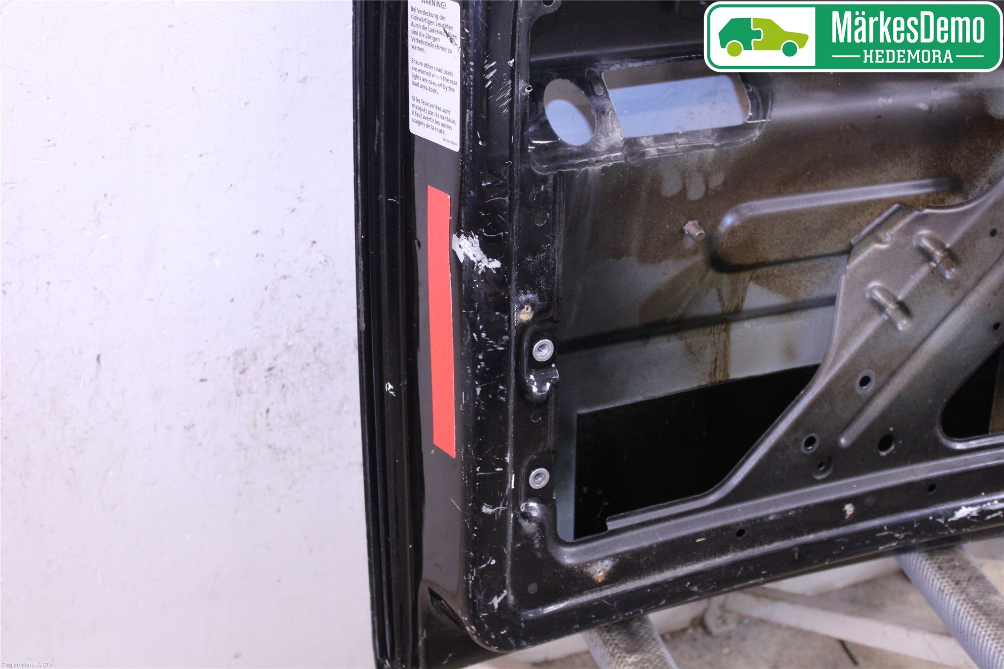 Volkswagen VW CADDY 11-15 Dörr Bak Van-Skåp Vänster