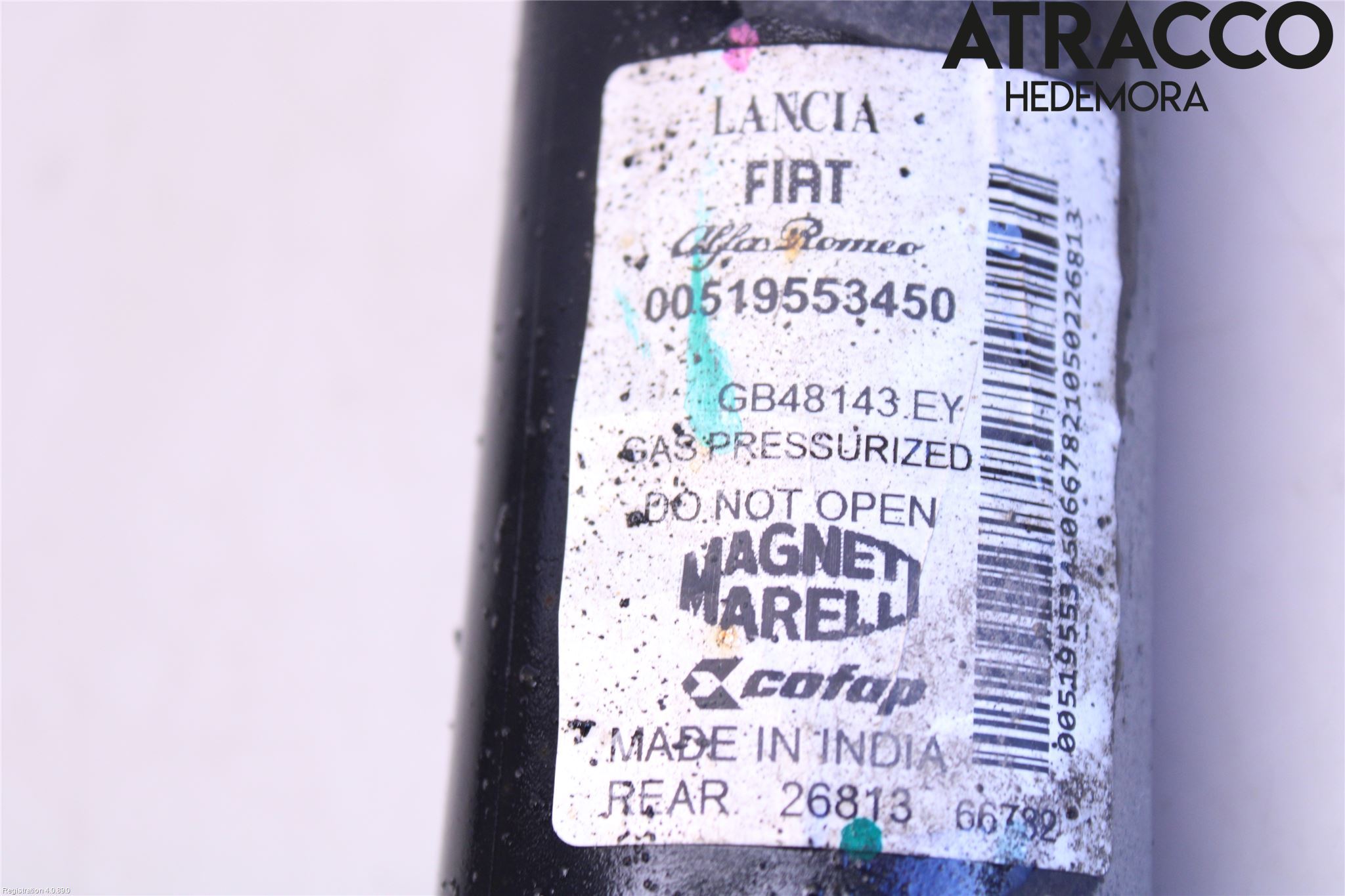 Fiat PANDA 12- Stötdämpare Bak