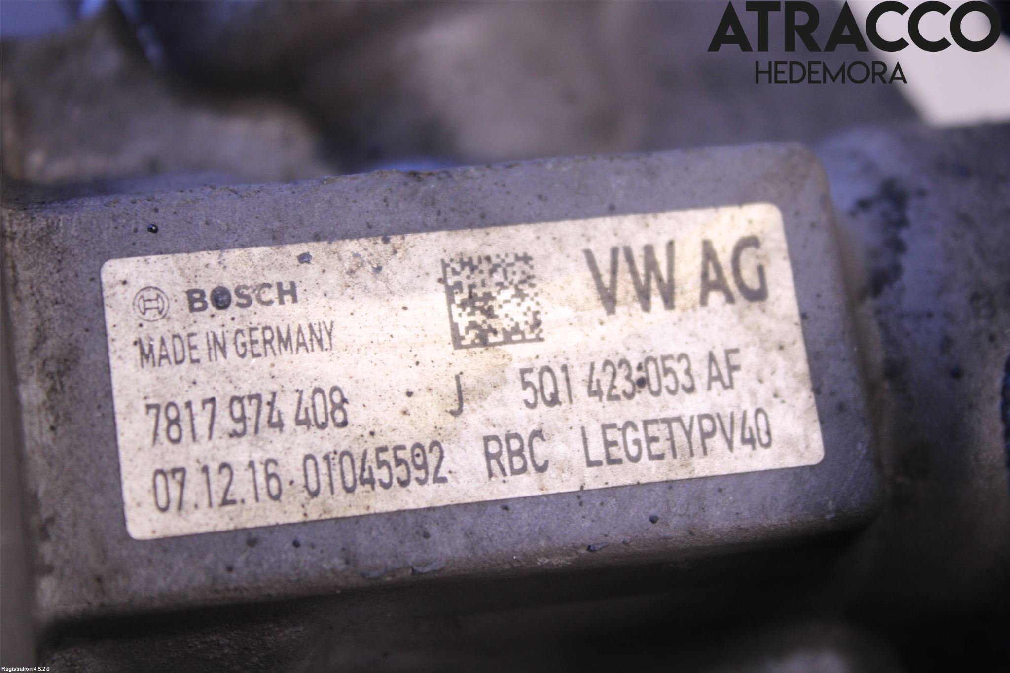 Volkswagen VW GOLF / E-GOLF VII 13-20 Styrväxel-Snäcka Elektrisk