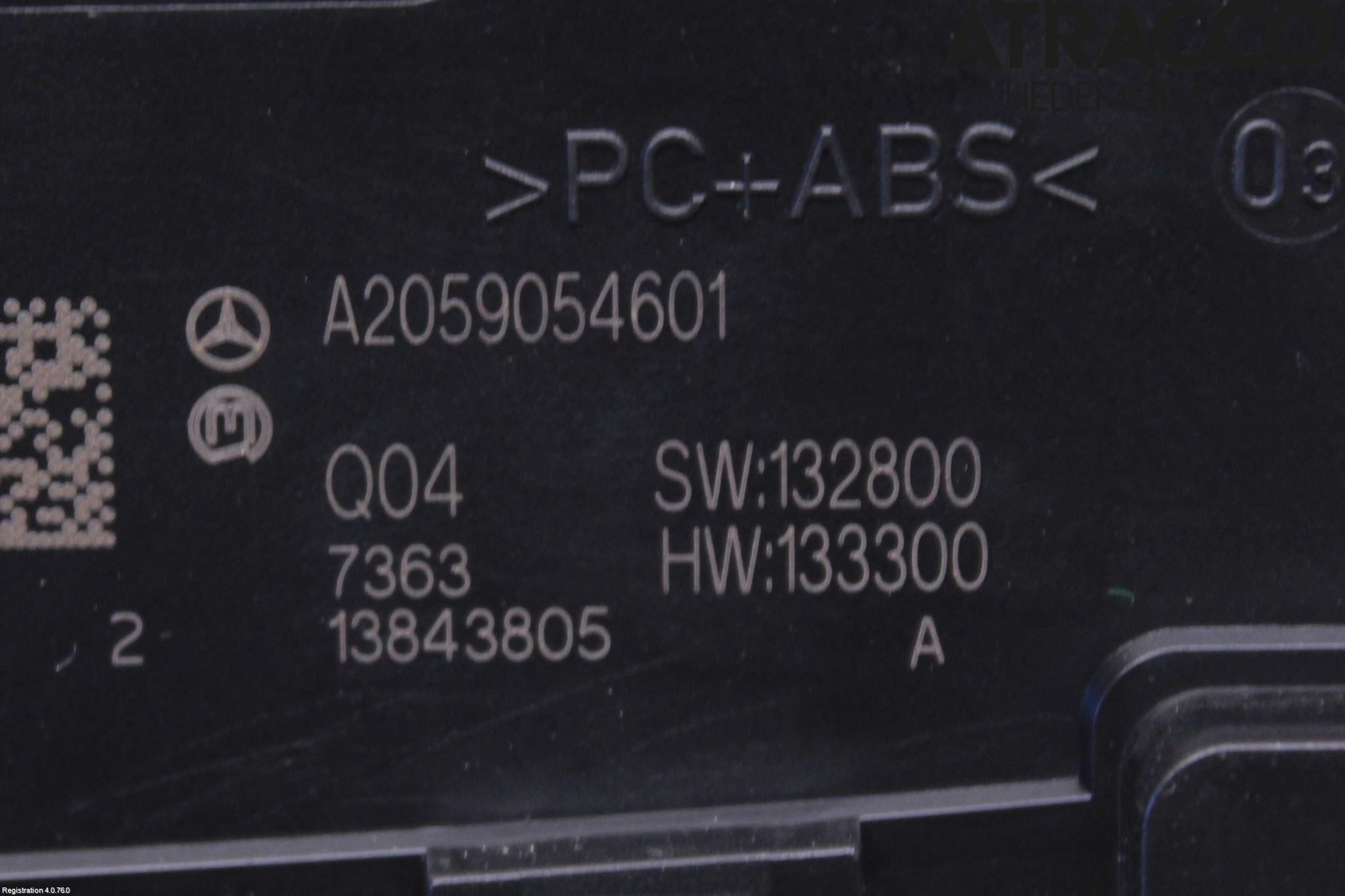 Mercedes-Benz MB C-KLASS (W205) 14-21 Cd Radio - Multimediapanel