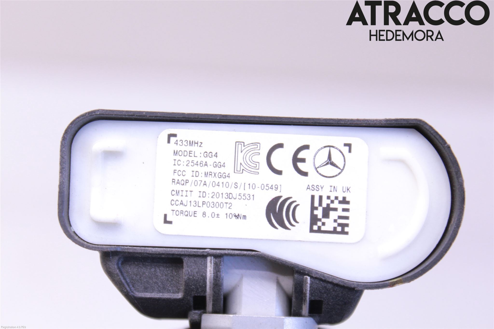Mercedes-Benz MB A-KLASS (W176) 13-18 Givare Däcktryck