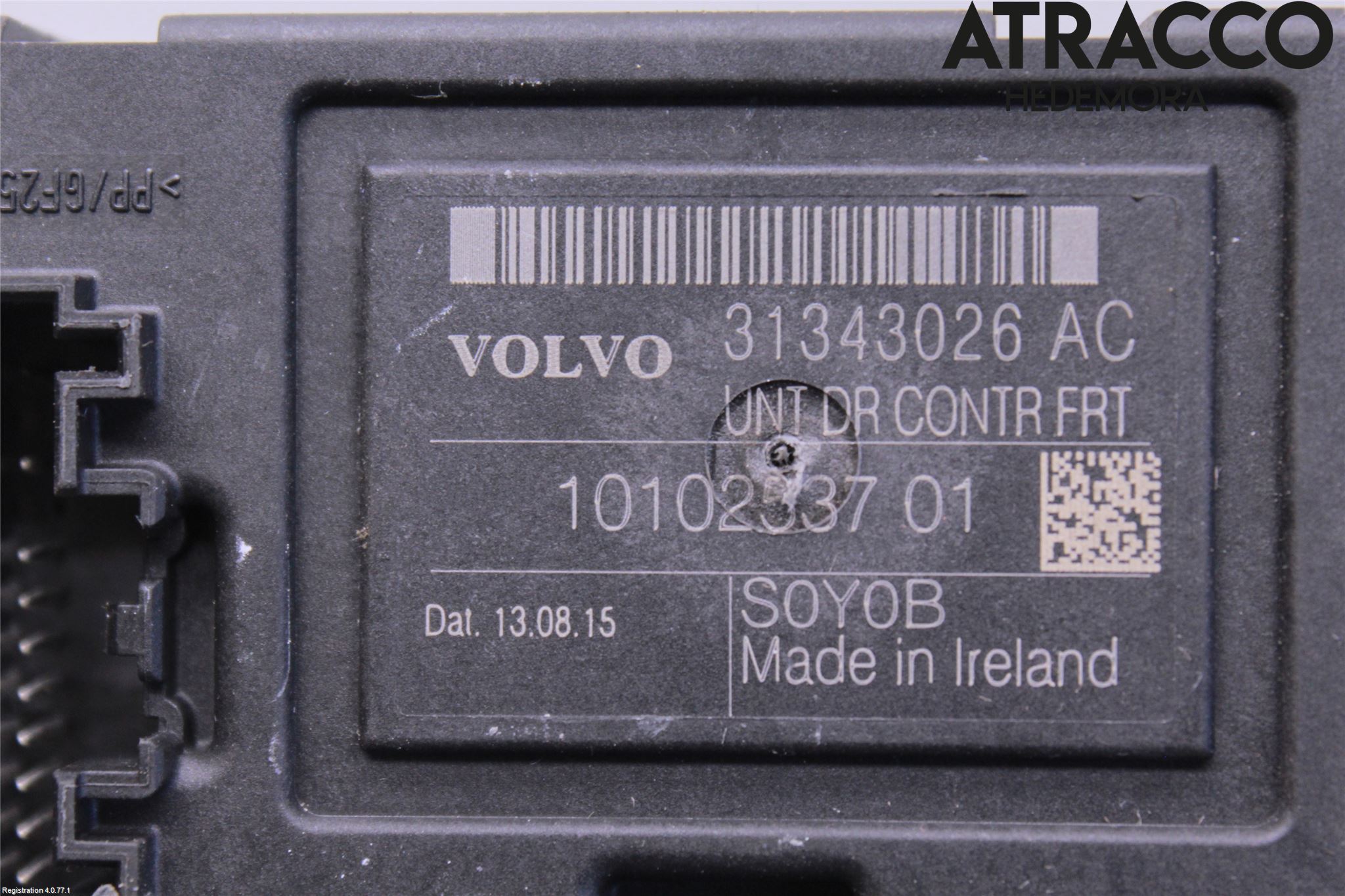 Volvo V70 14-16 Styrenhet Dörr