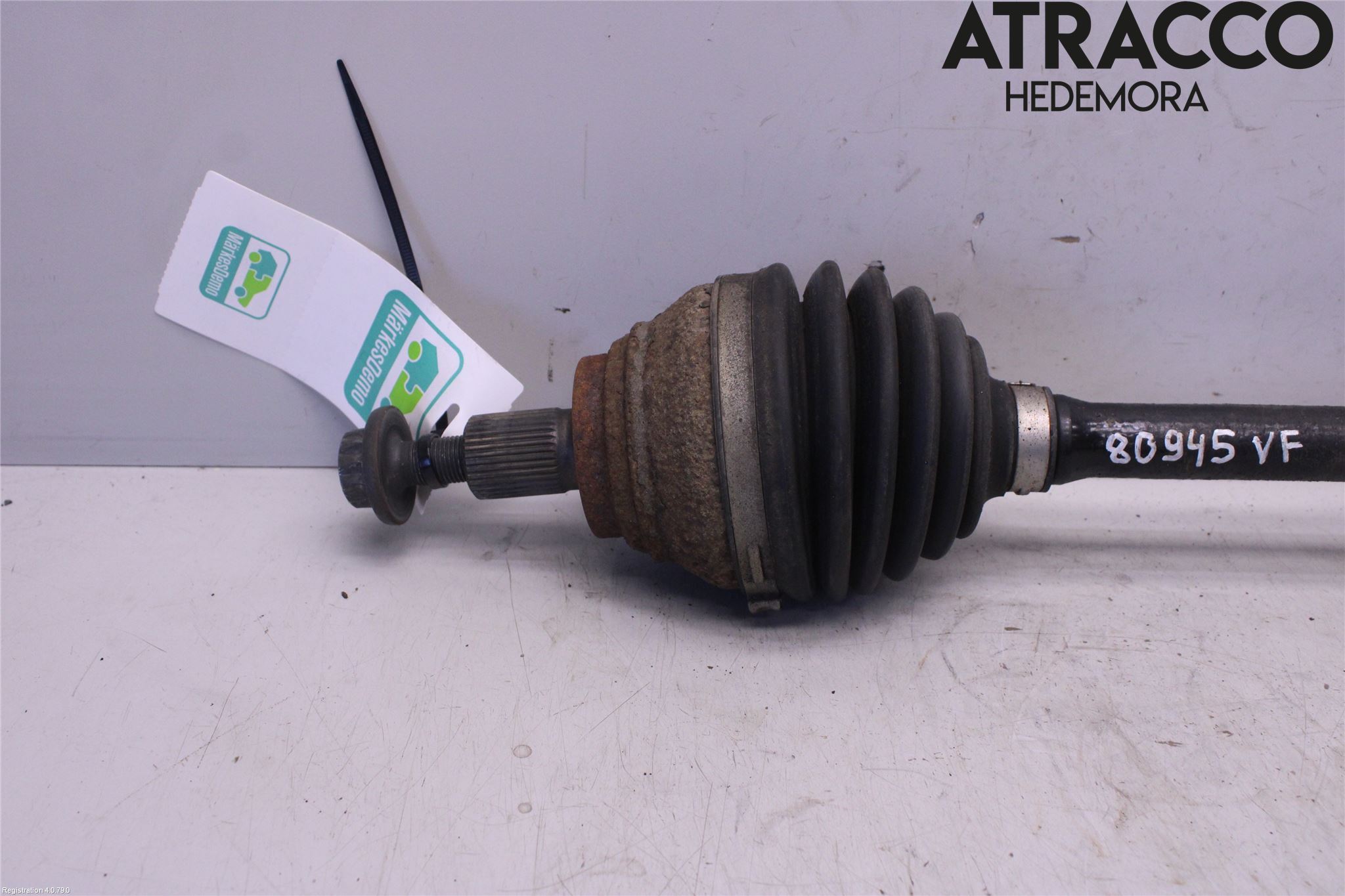 Volkswagen VW TIGUAN 16-24 Drivaxel Fram Vänster