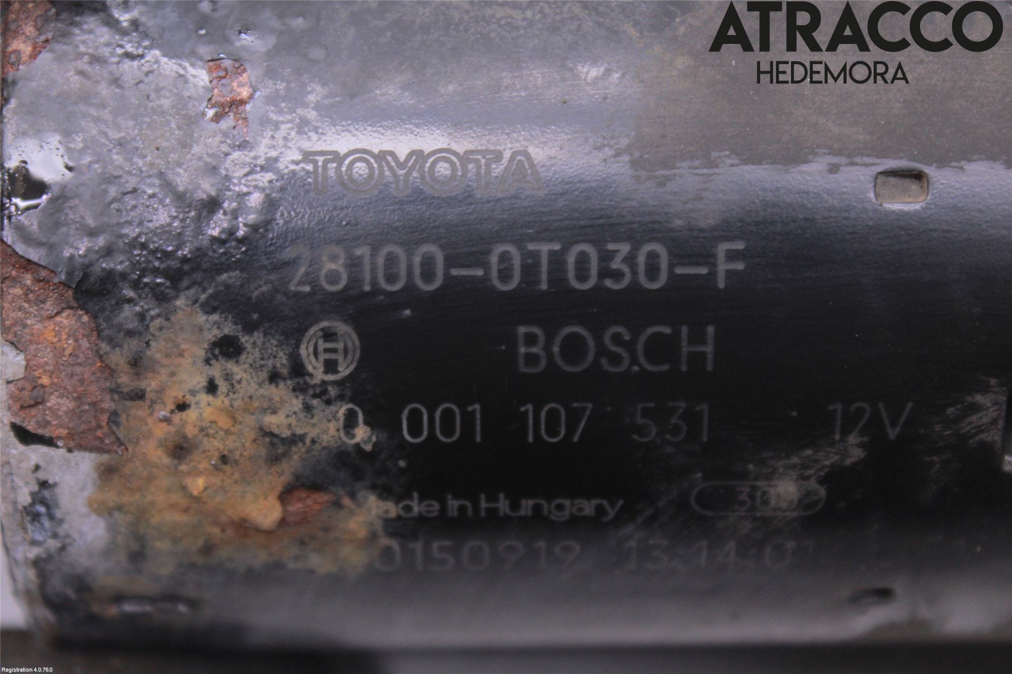 Toyota AVENSIS 16-18 Startmotor