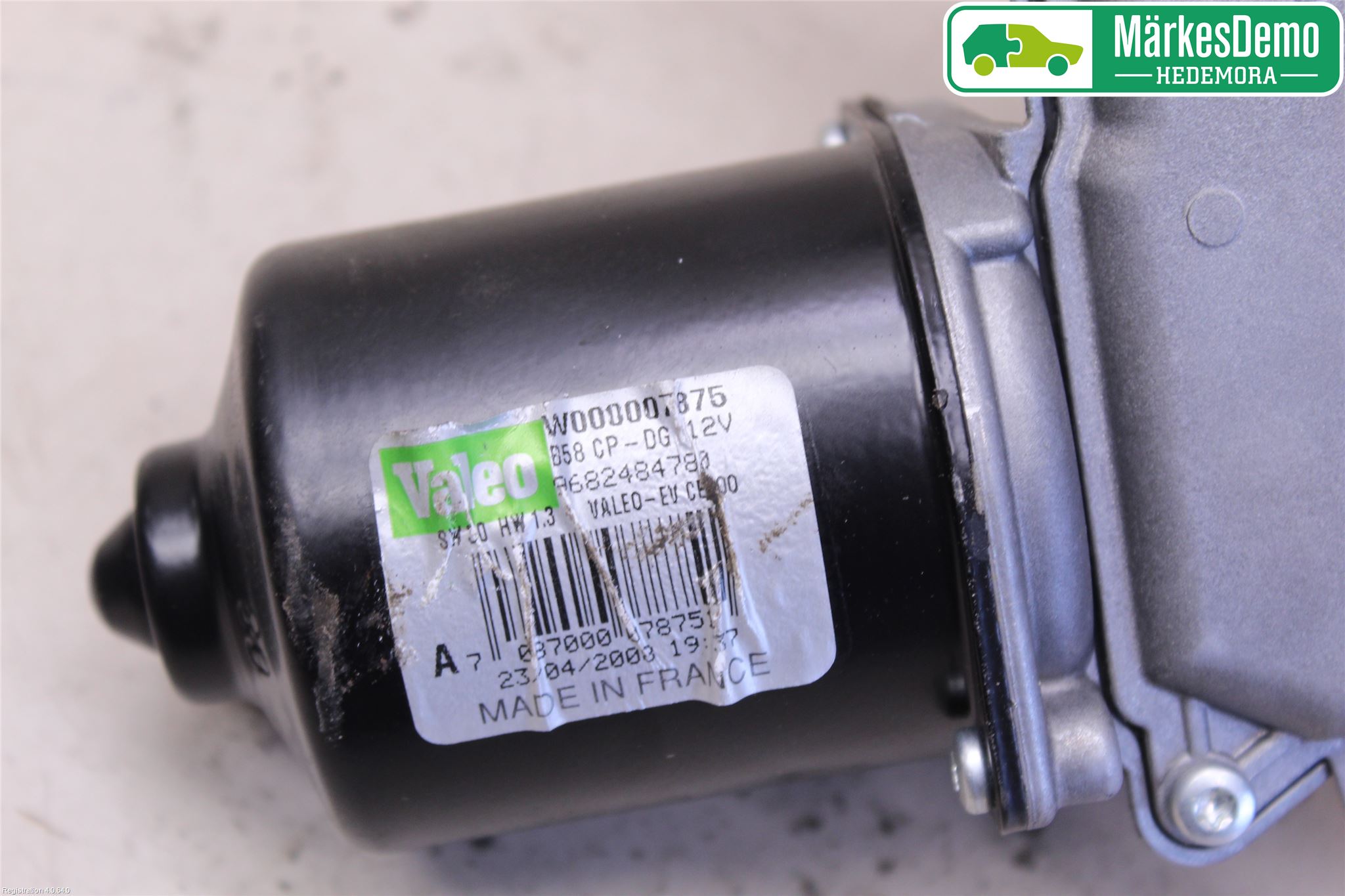 Citroen C4 GRAND PICASSO 07-13 Torkarmotor Vindruta