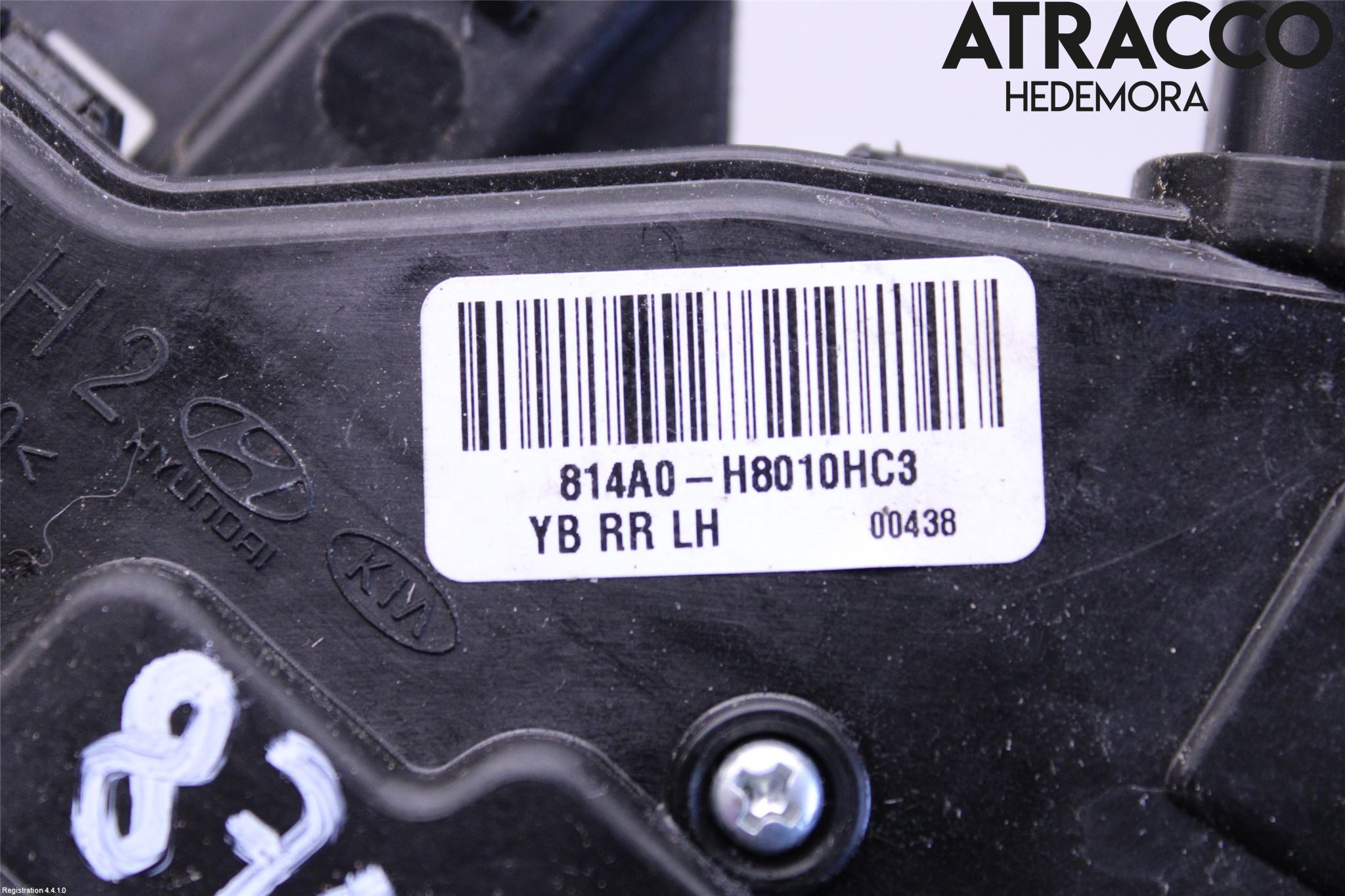 Kia RIO 17- Låskista-Dörrlås