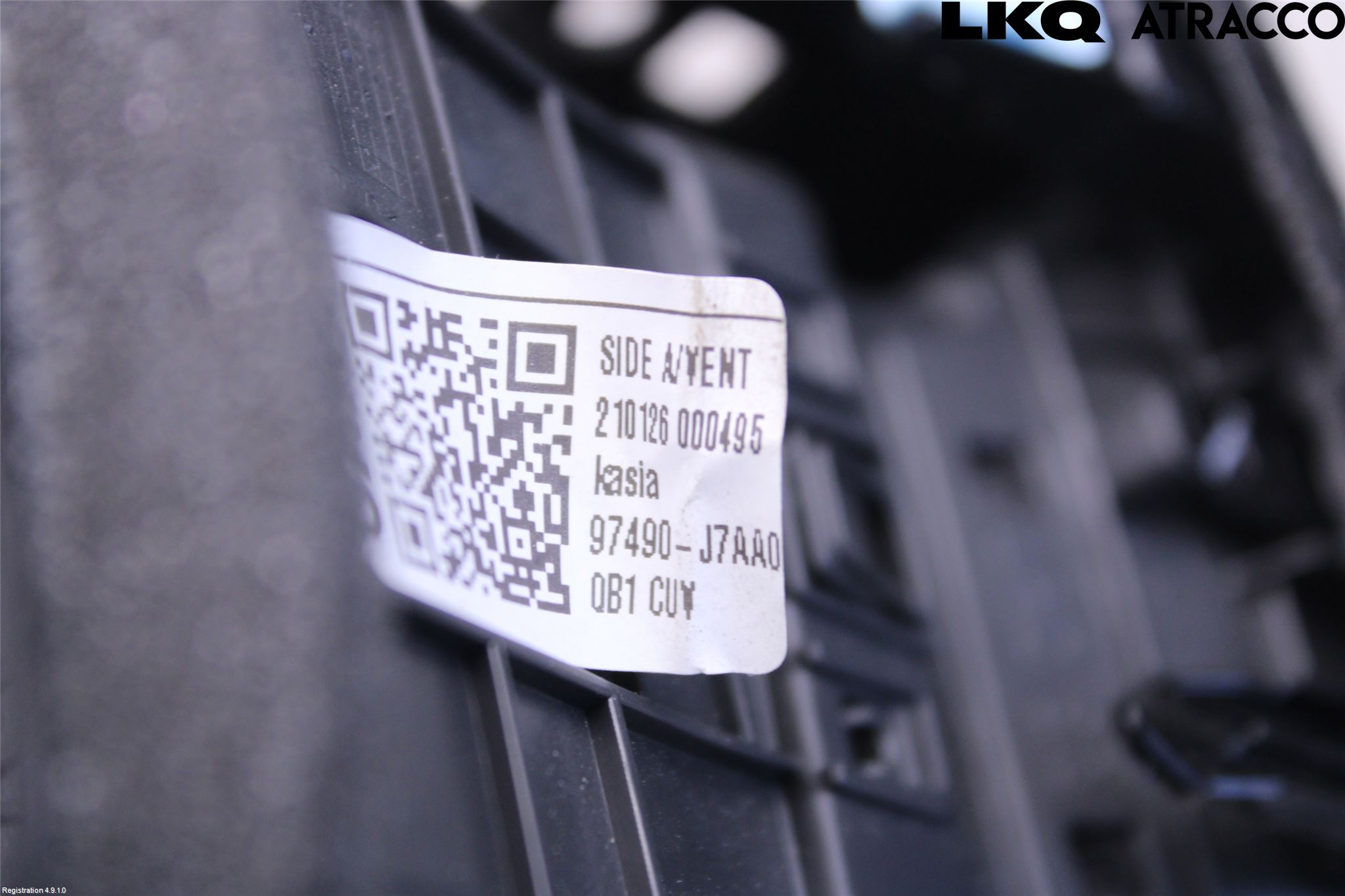 Kia XCEED 19- Defrosterkanal-Munstycke