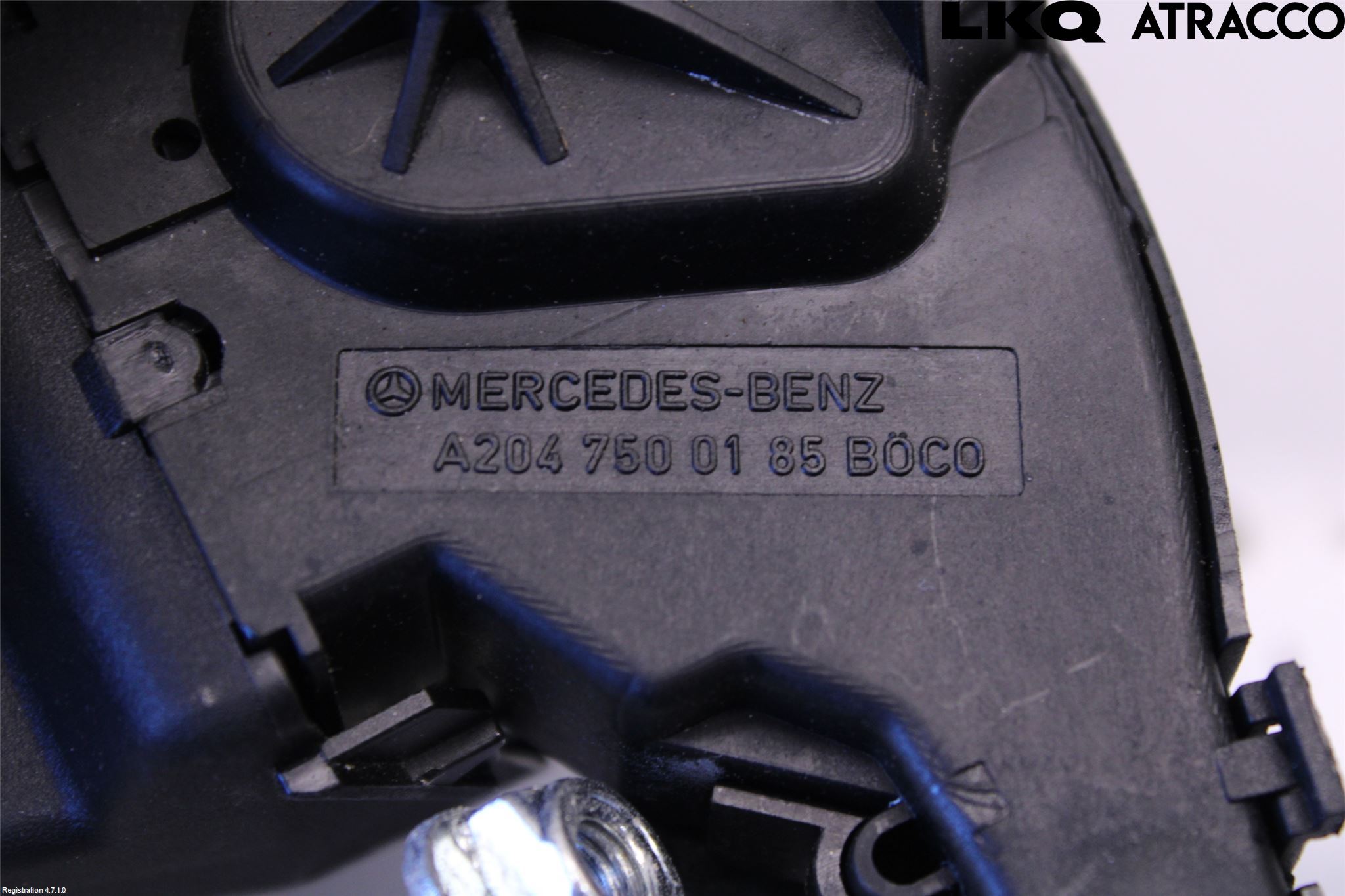 Mercedes-Benz MB C-KLASS (W204) 07-15 Låskista Baklucka