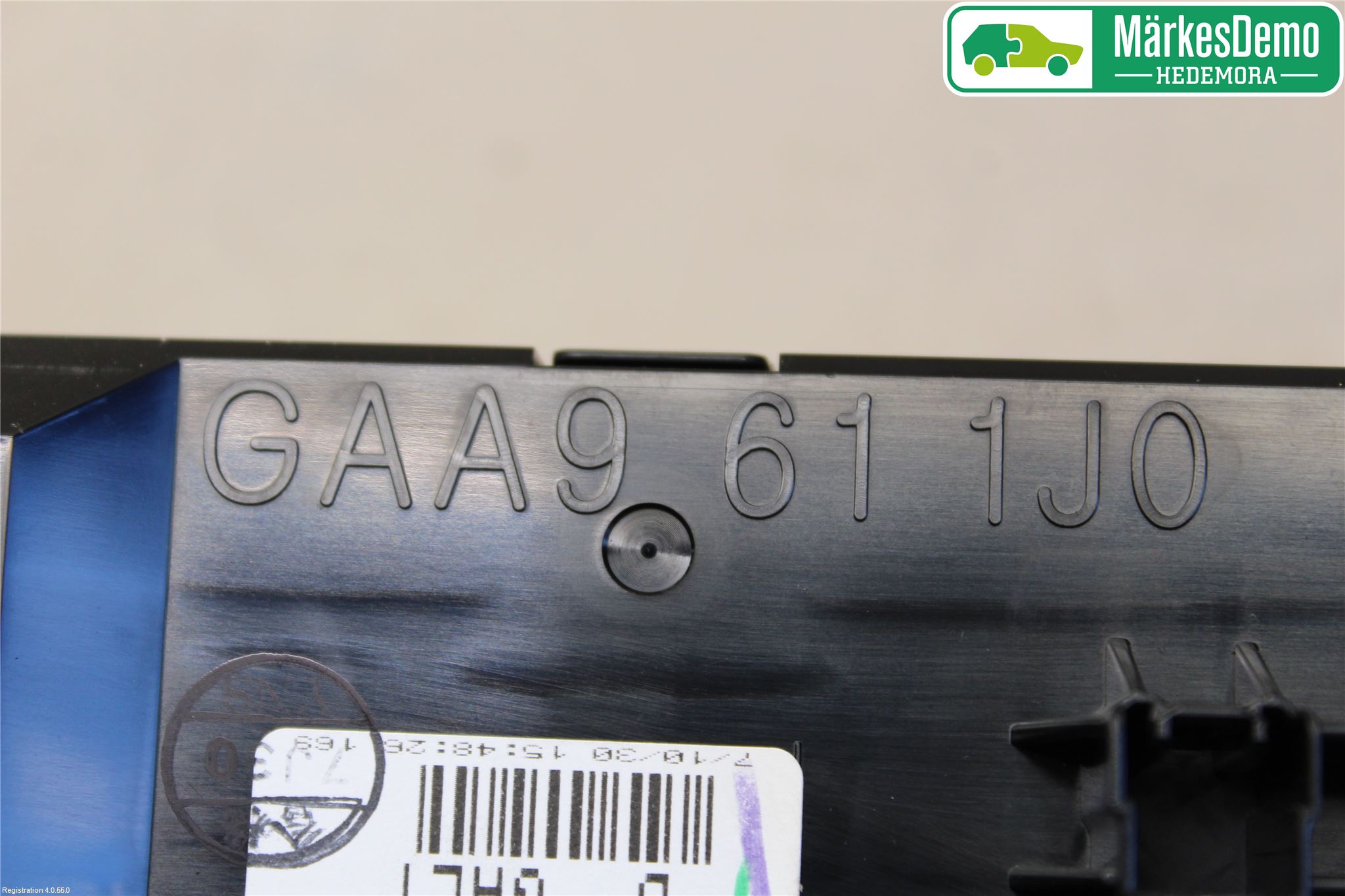 Mazda 6 08-13 Kontrolldisplay