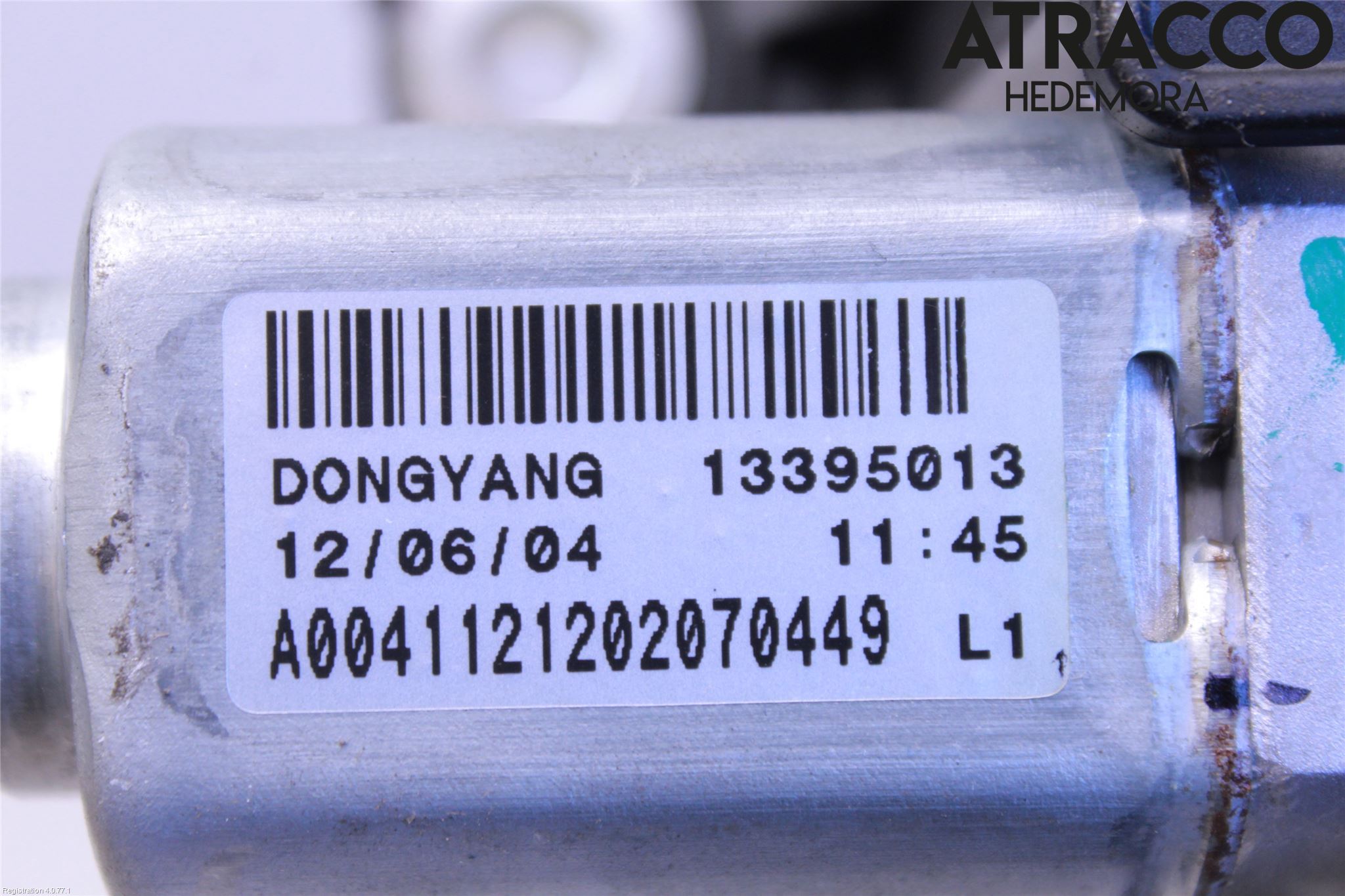 Opel ASTRA J 10-15 Torkarmotor Baklucka