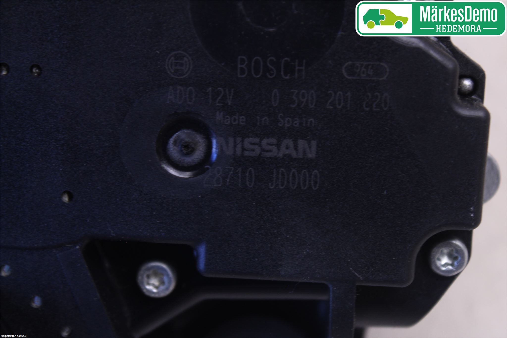 Nissan QASHQAI   07-10 Torkarmotor Baklucka