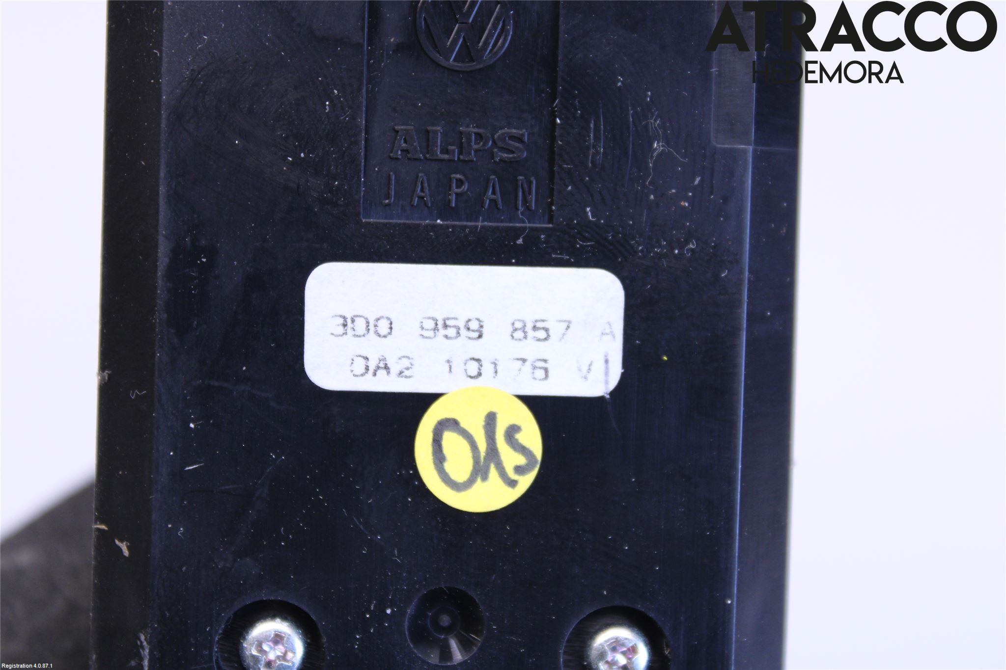 Volkswagen VW PHAETON Strömställare Elhiss