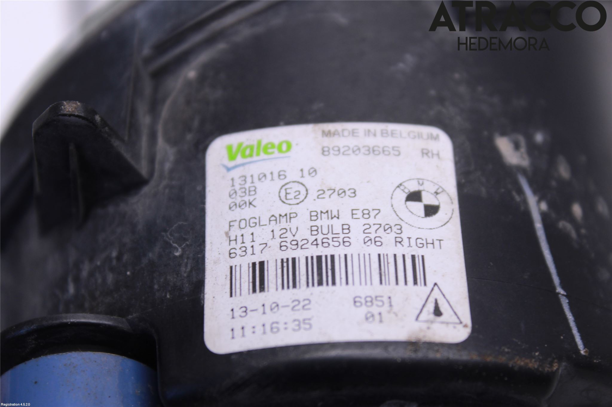 BMW X5 E70 07-13 Dimljus-Varselljus Fram