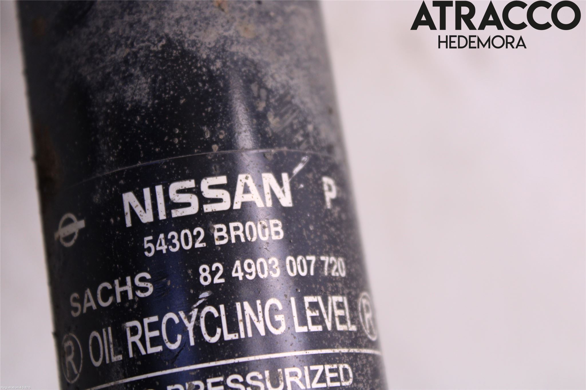 Nissan QASHQAI 10-14 Fjäderben Fram Höger