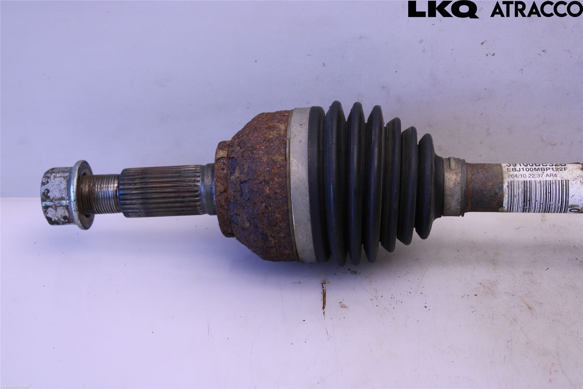 Nissan QASHQAI+2  10-14 Drivaxel Fram Höger