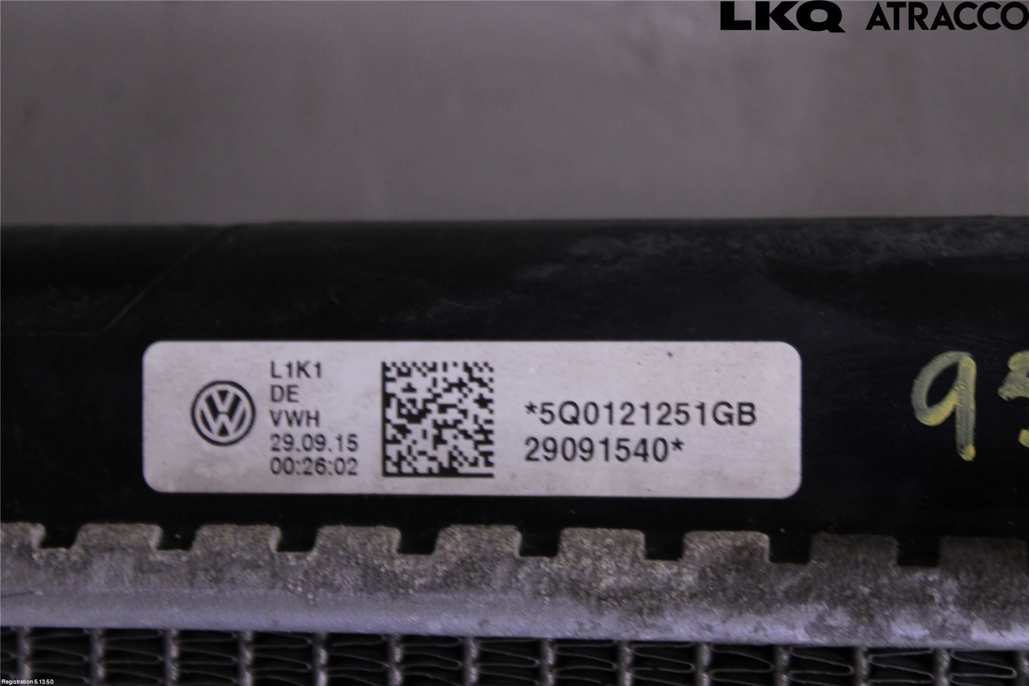 Skoda OCTAVIA (5E) 13-20 Kylare Man