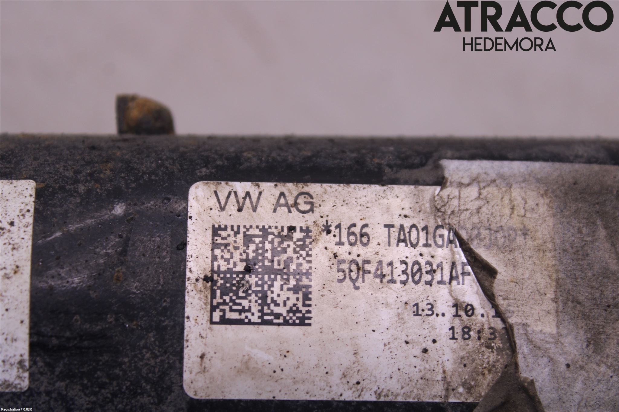 Volkswagen VW TIGUAN 16-24 Fjäderben Fram Vänster