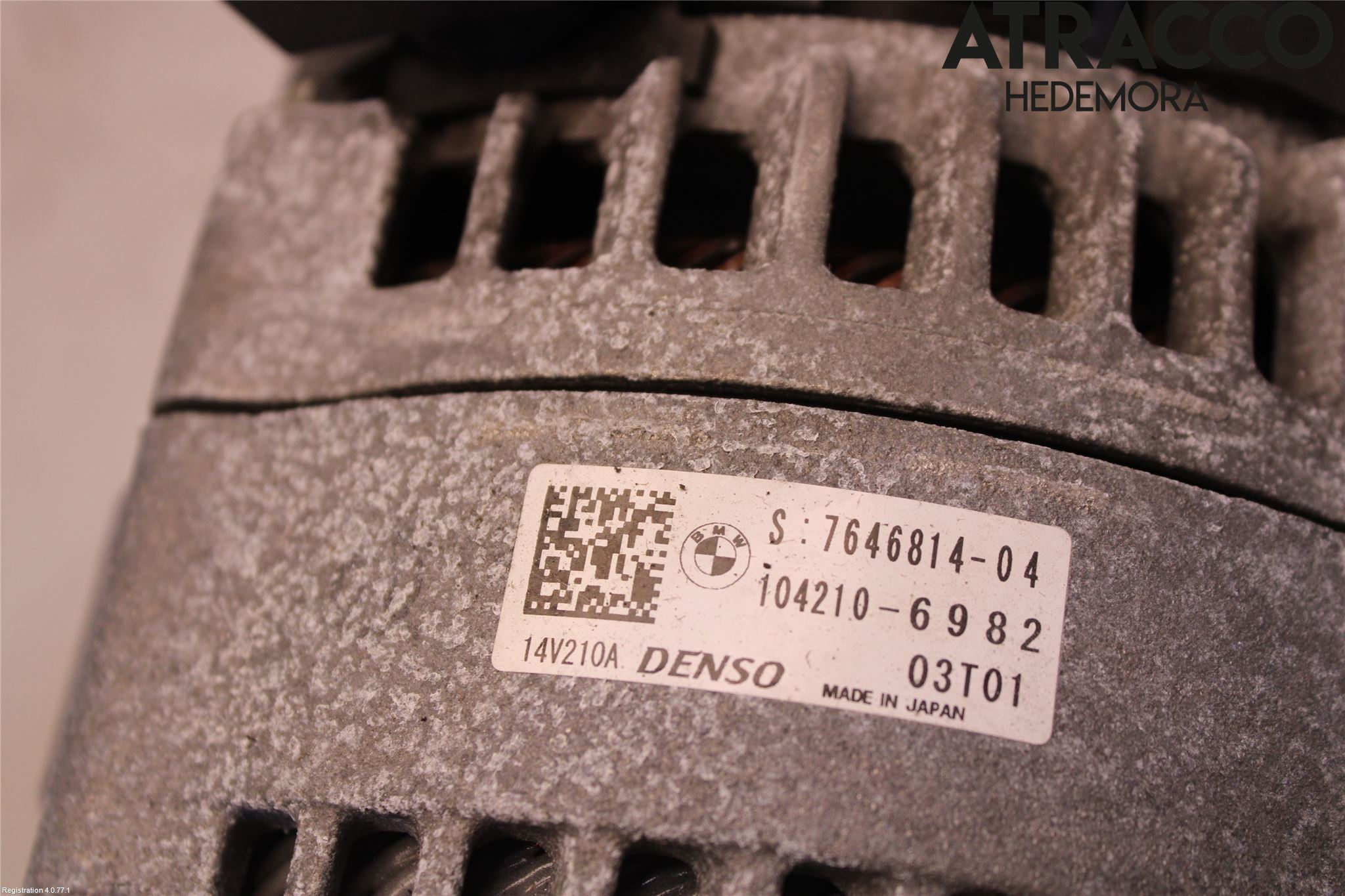 BMW 5 F10/F11/F18 09-17 Generator
