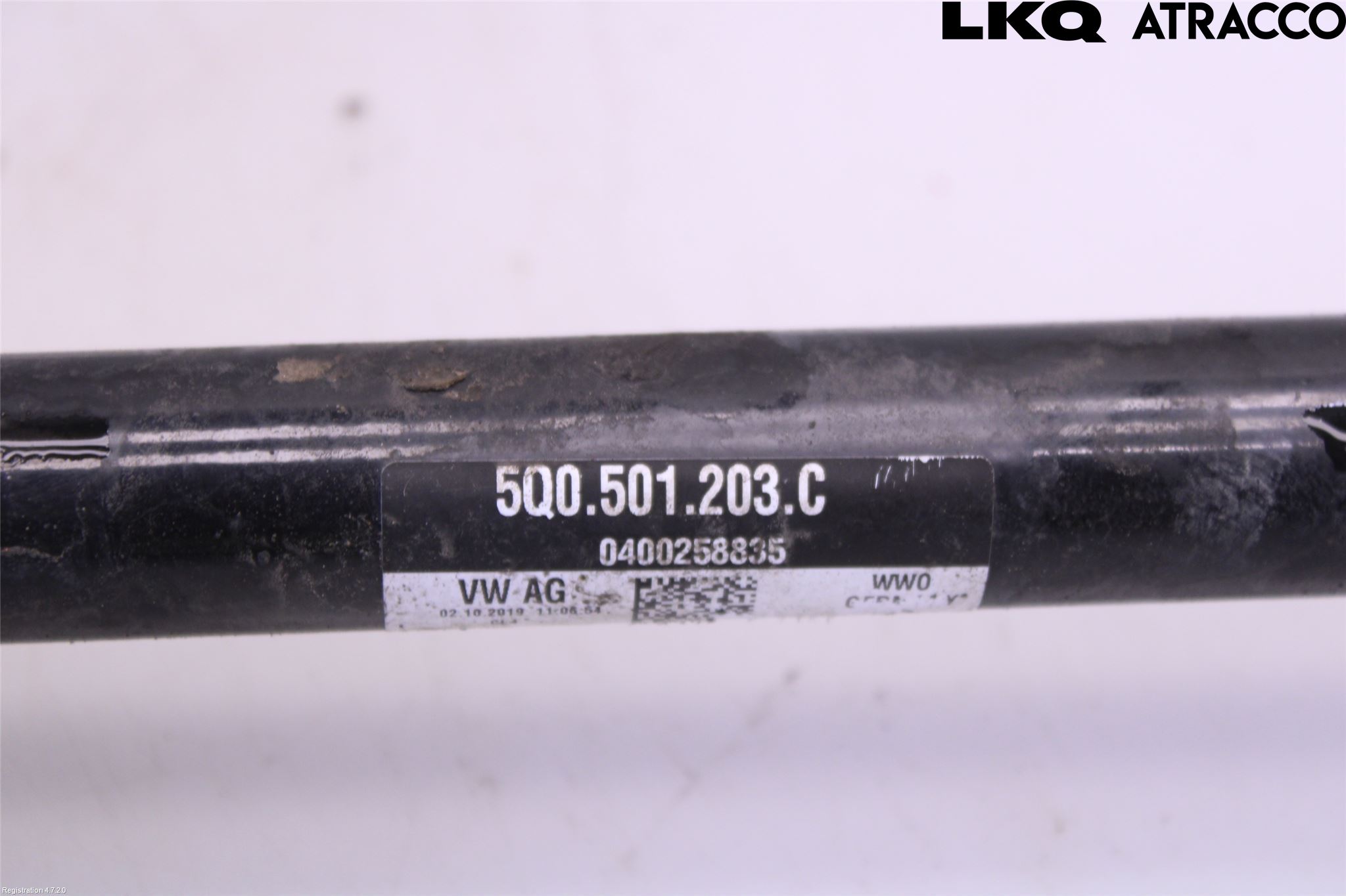 Volkswagen VW T-ROC 18- Drivaxel Bak Vänster