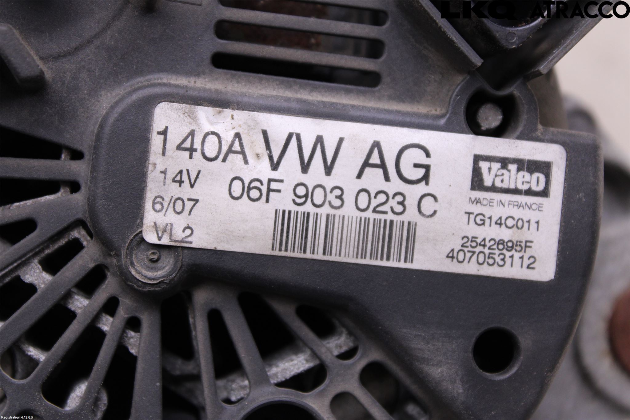 Volkswagen VW PASSAT 05-11 Generator