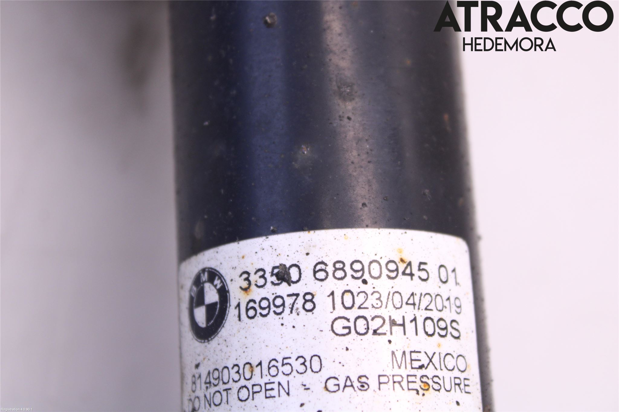 BMW X4 G02 18- Fjäderben Bak Vänster