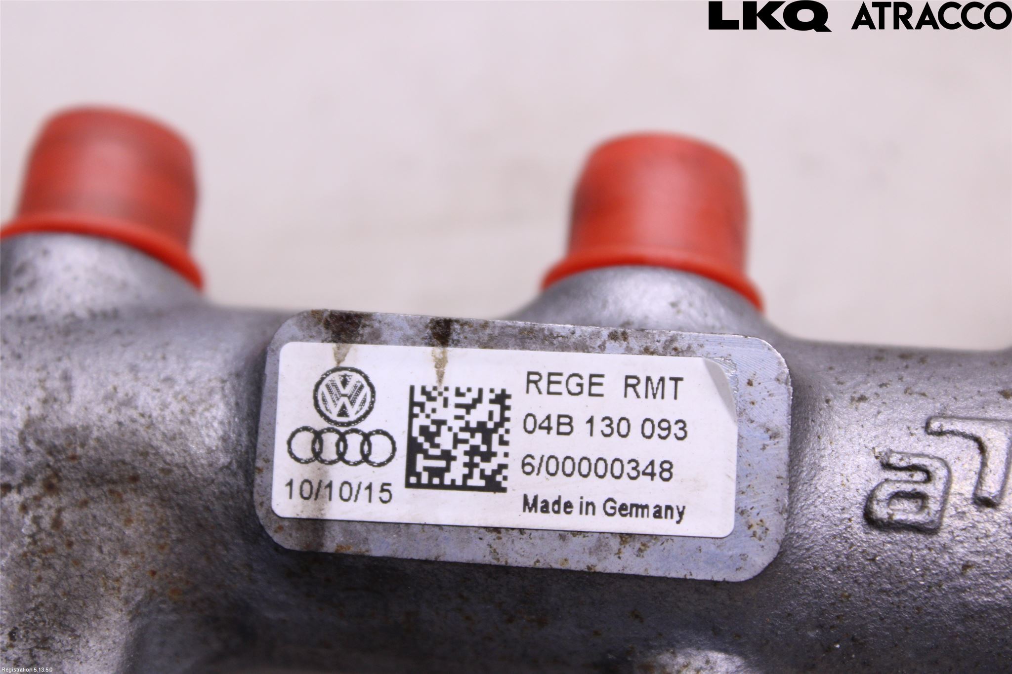 Volkswagen VW POLO 10-17 Inj. Fuelrail