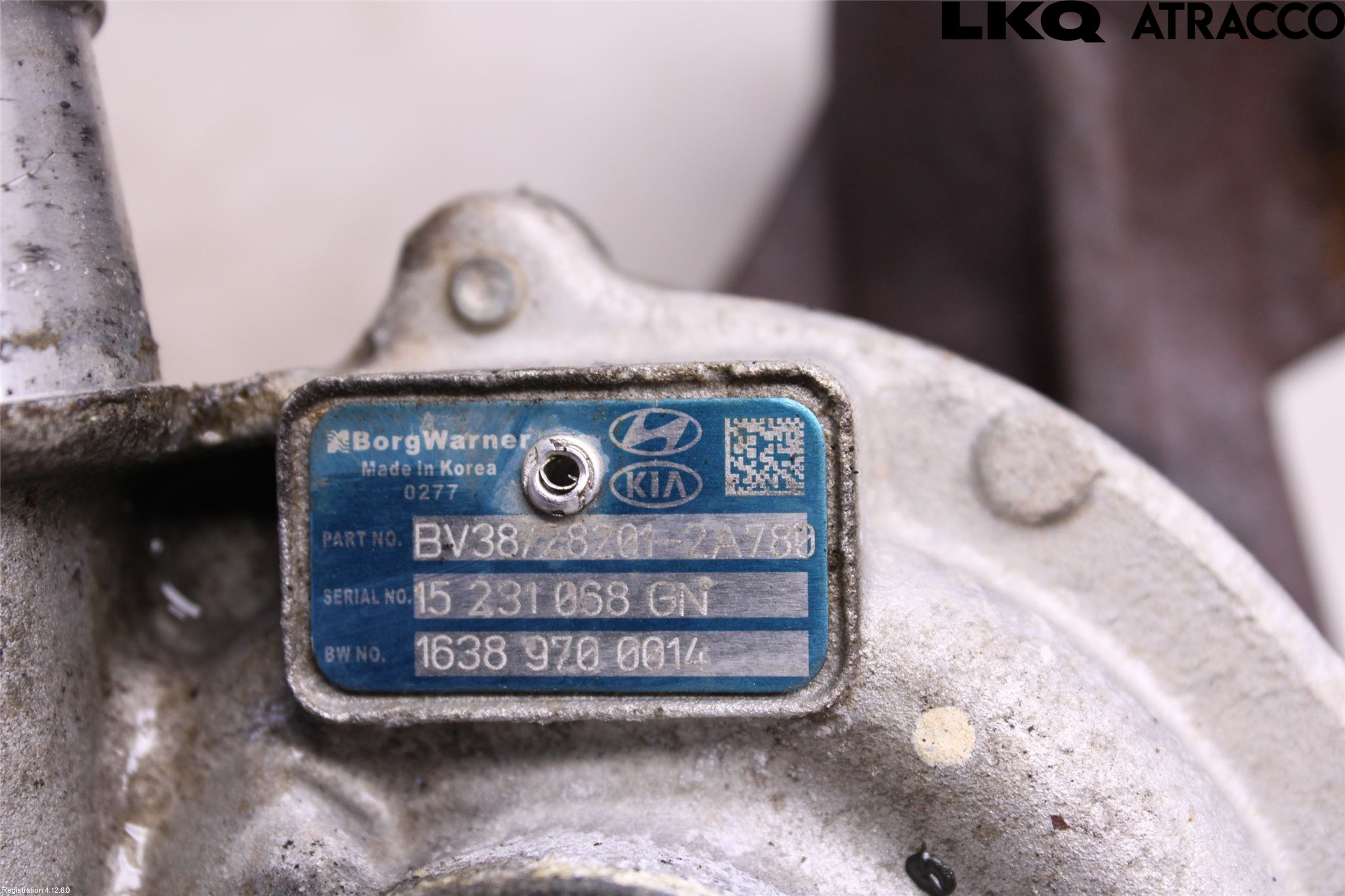 Kia CEED 12-18 Turboaggregat