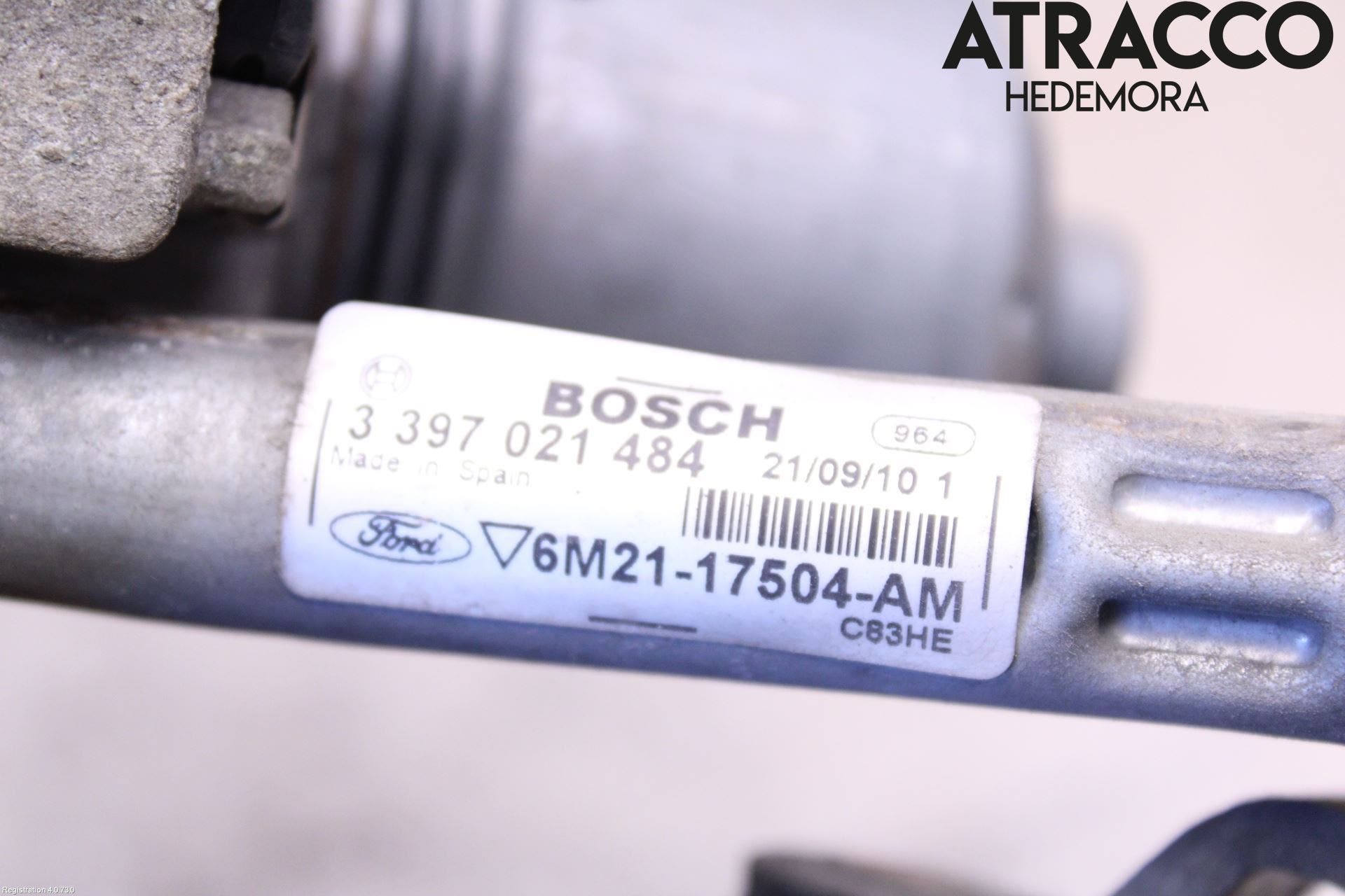 Ford S-MAX 06-15 Torkarmotor Vindruta