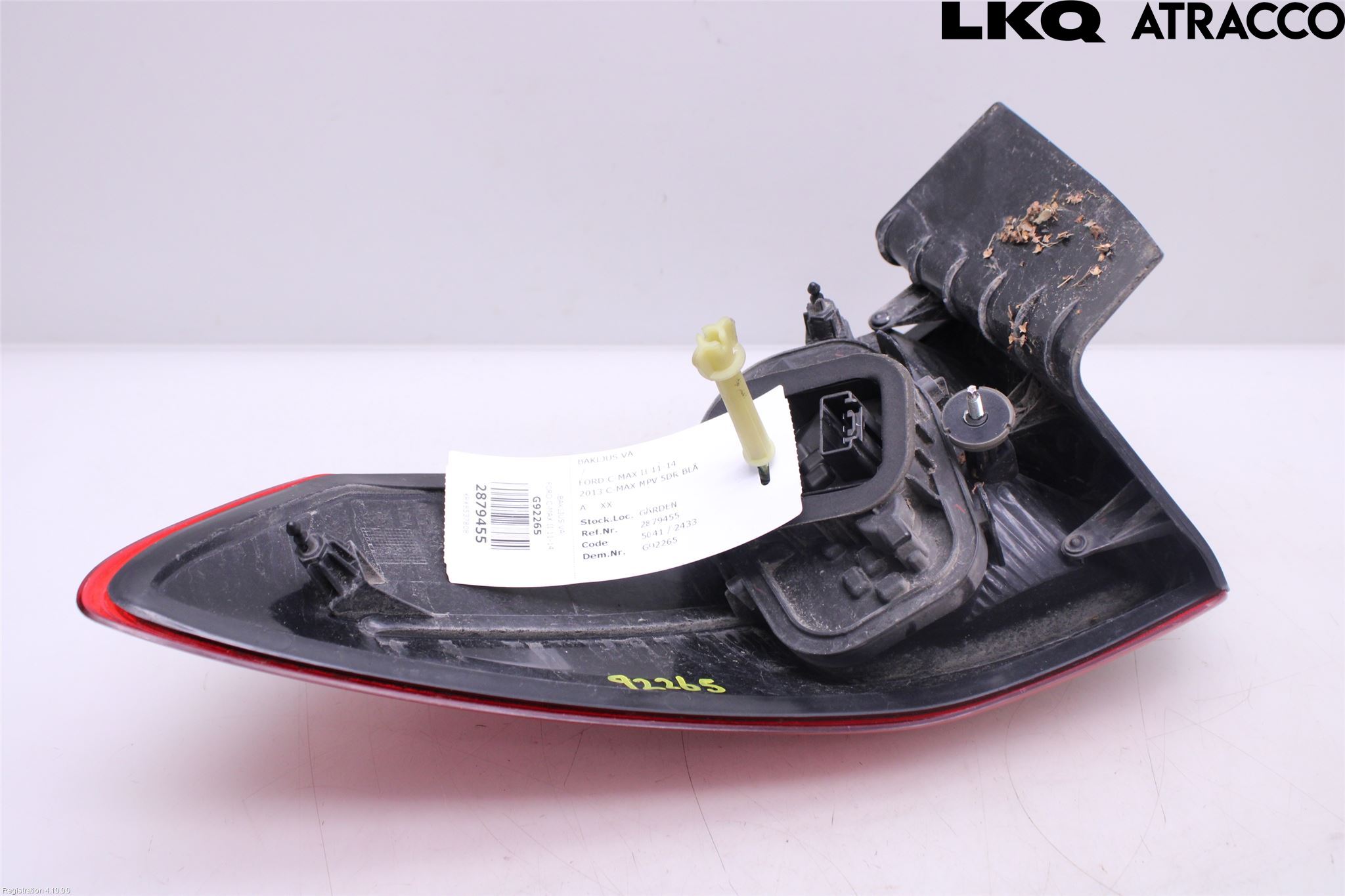 Ford C-MAX II  11-14 Bakljus Vänster