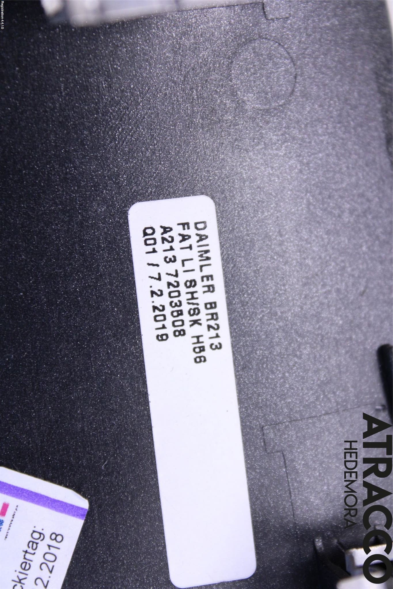 Mercedes-Benz MB E-KLASS (W213) 16-23 Dörr Dekorlist Fram Vä