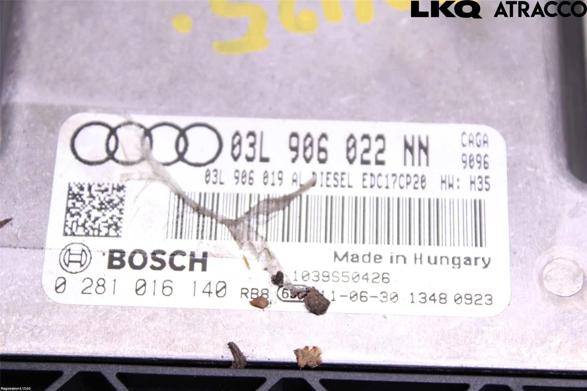 Audi A4/S4 08-11 Styrenhet Inspump Diesel