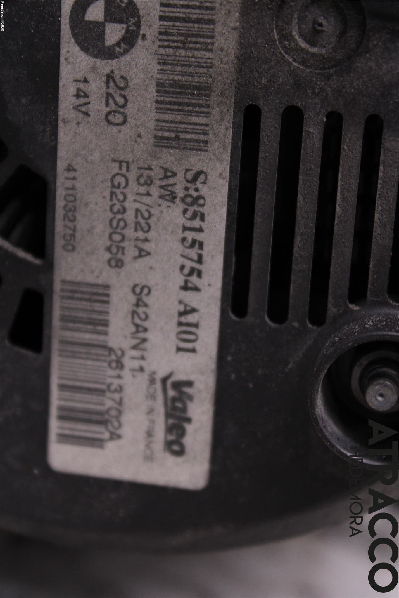 BMW 5 F10/F11/F18 09-17 Generator