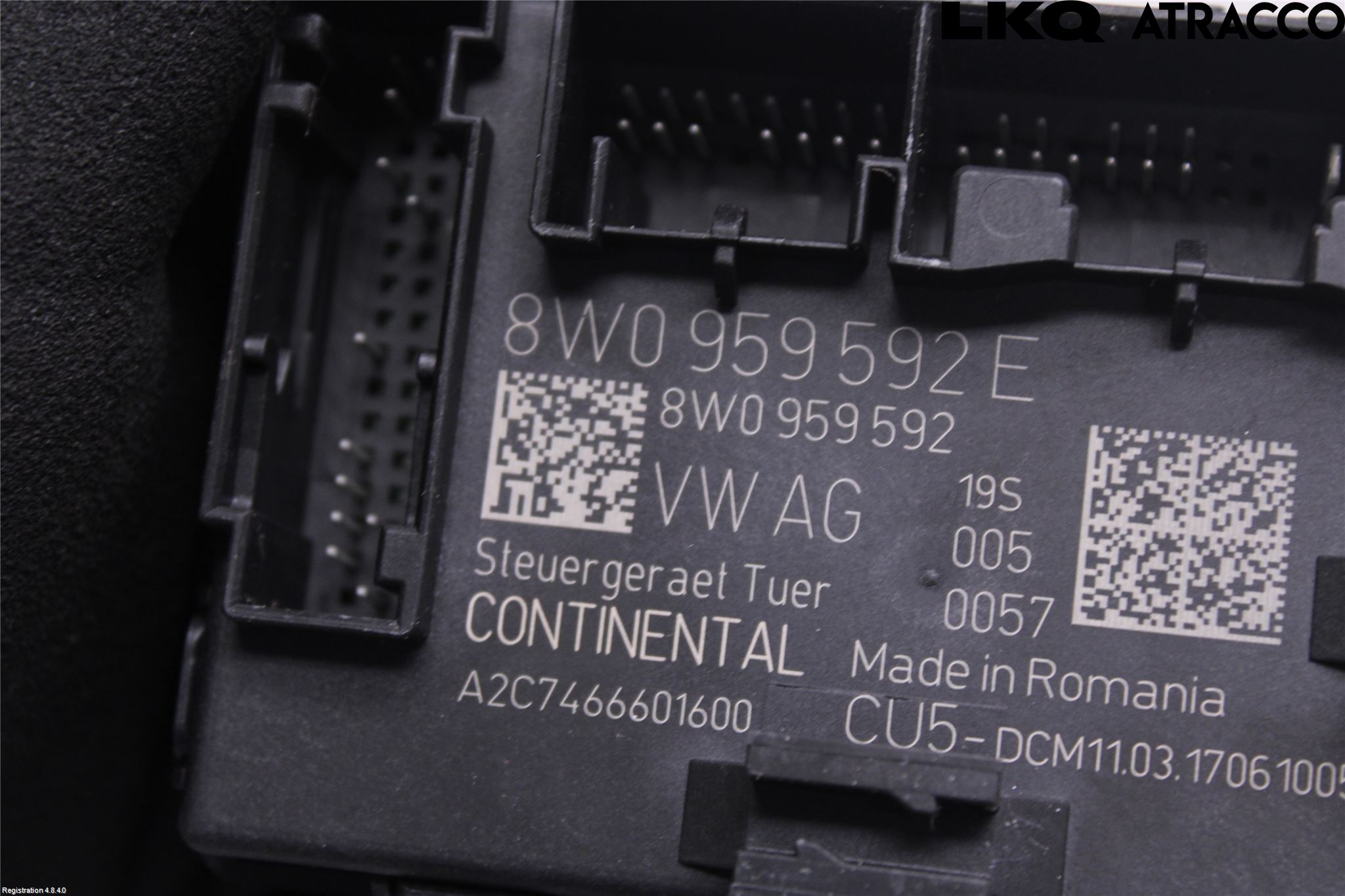 Audi A5 17- Styrenhet Dörr