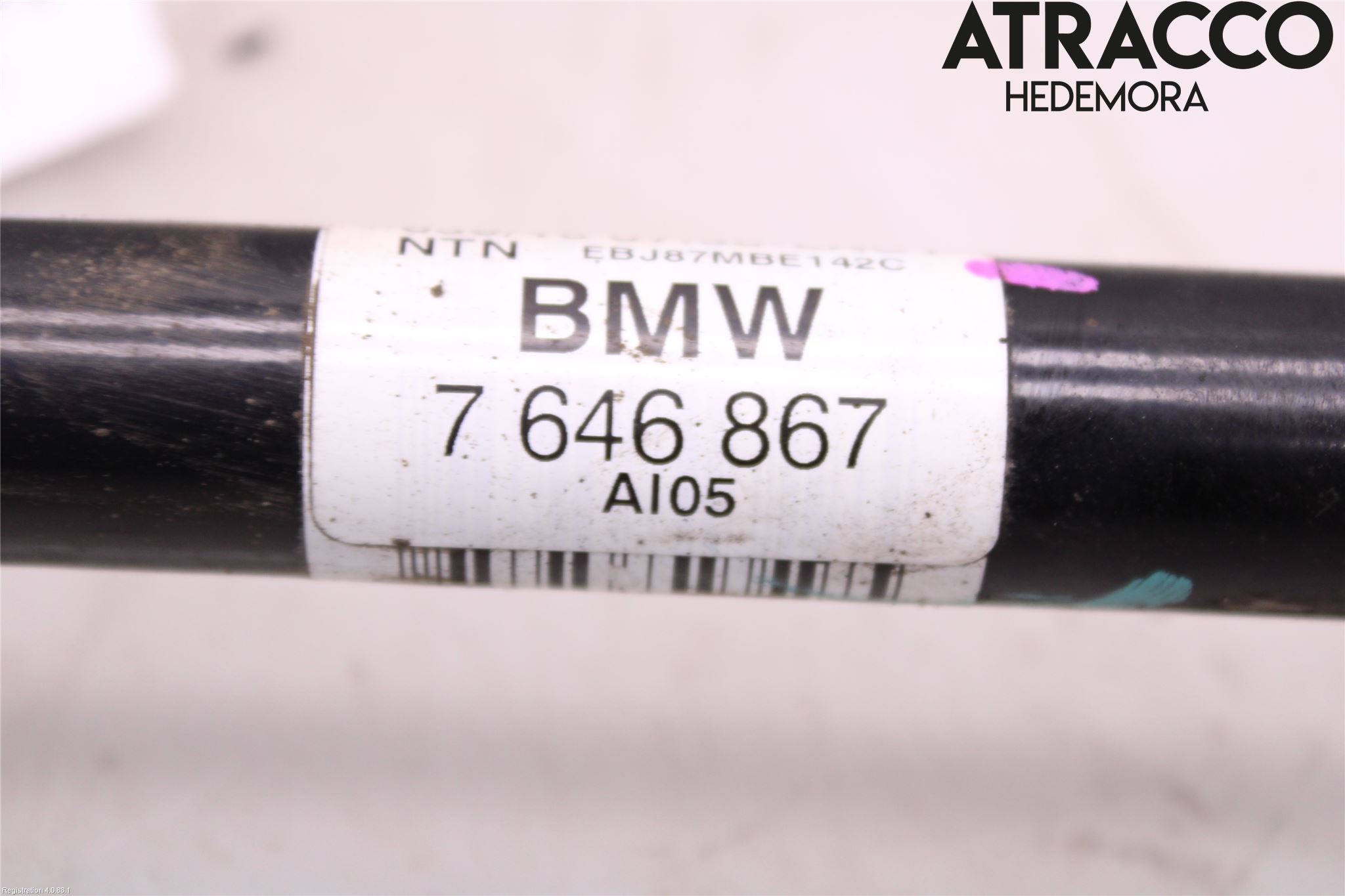 BMW X1 F48 15-22 Drivaxel Bak Höger