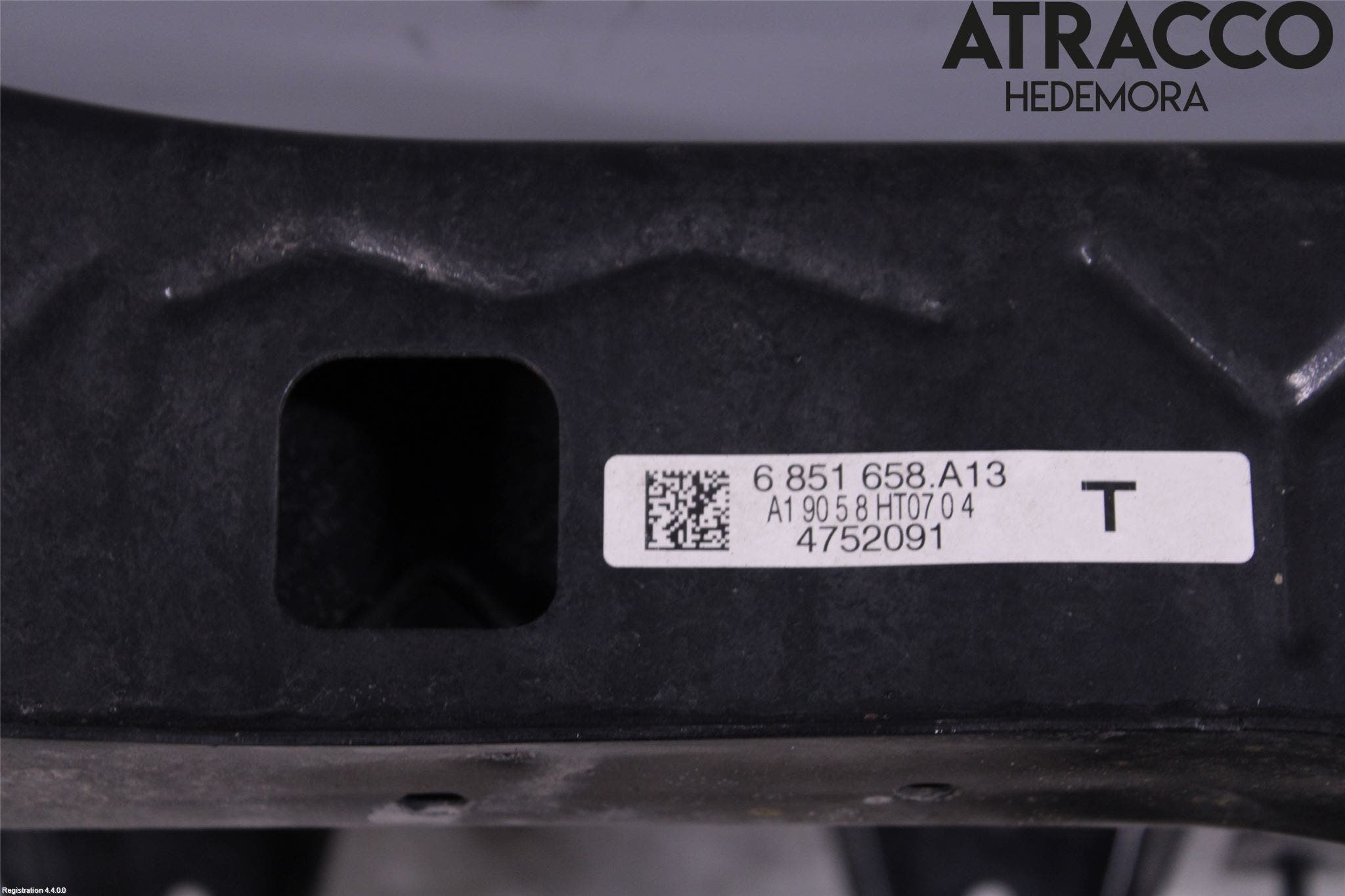 BMW 3 F30/F31/F80 12-19 Bakaxelbalk