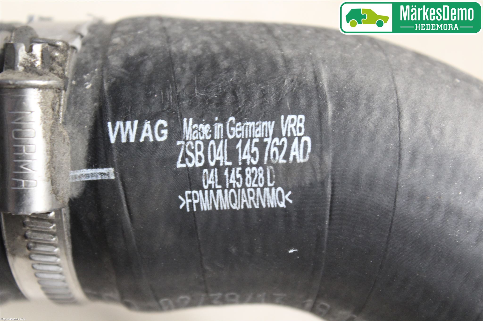 Audi A3/S3 8V 13-20 Laddluft-Intercoolerrör