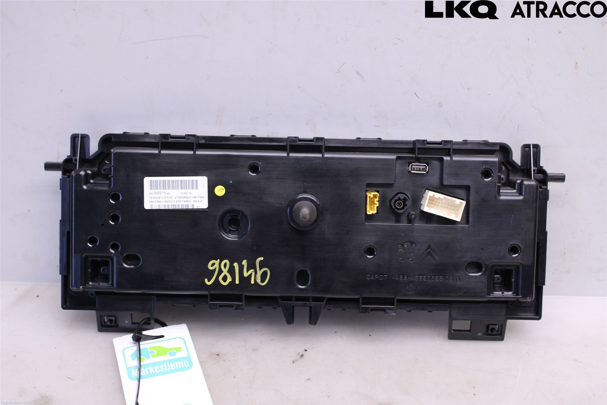 Citroen C4 GRAND PICASSO 14-18 Instrument Komb
