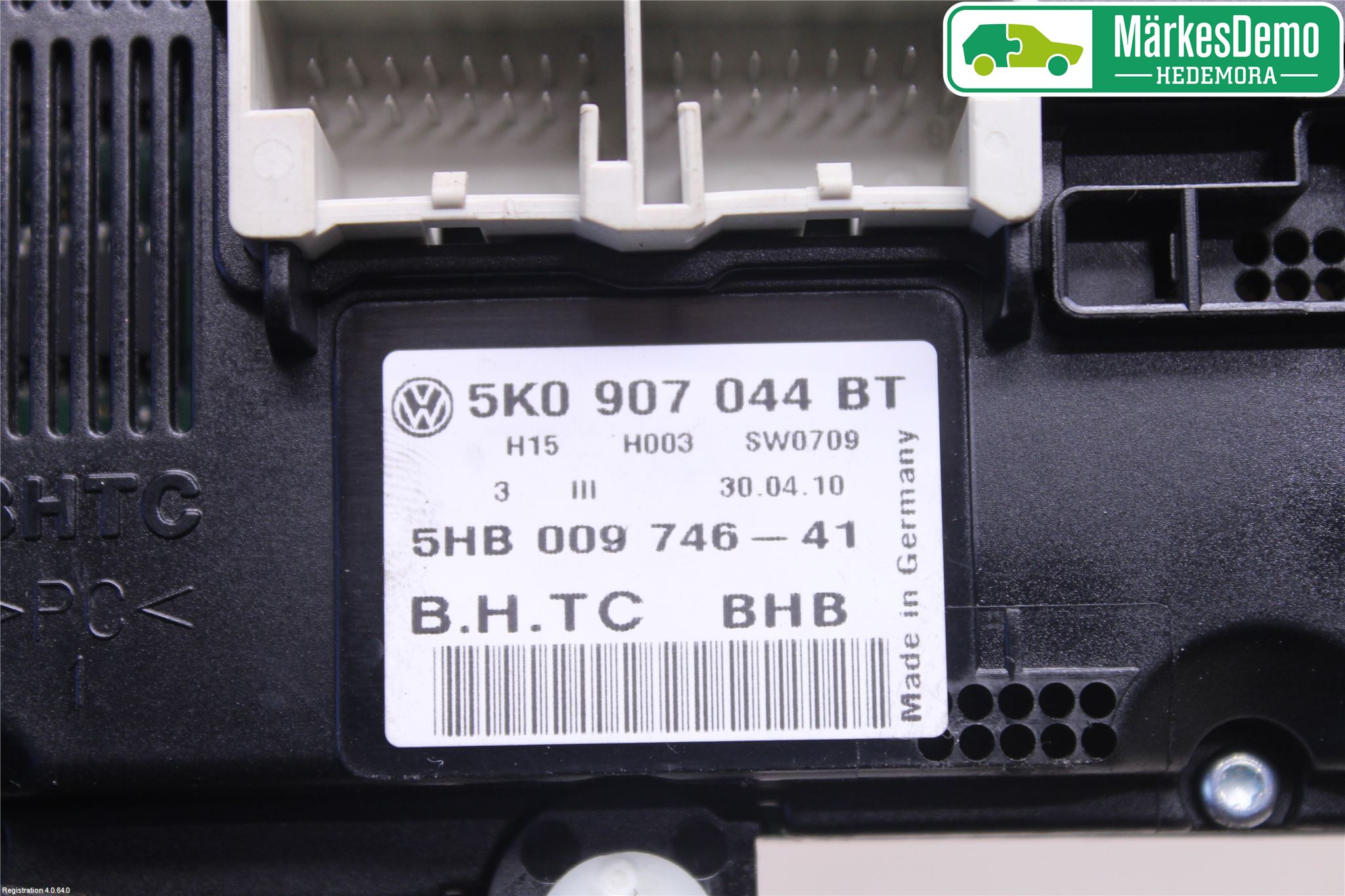 Volkswagen VW PASSAT 11-14 Ac Styrenhet Ac Manöveren