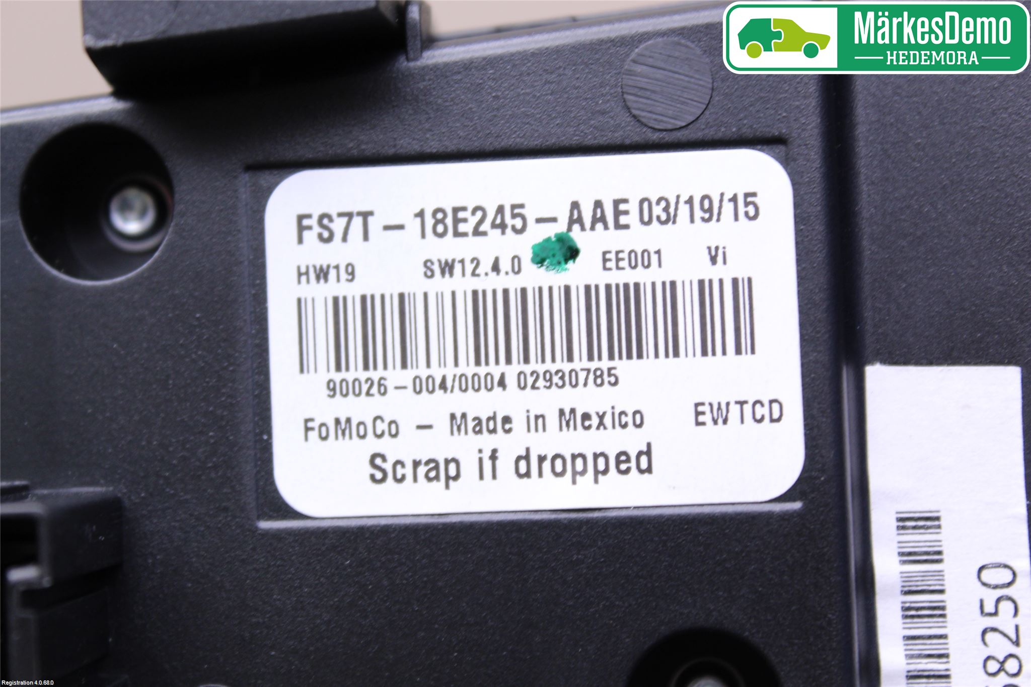 Ford MONDEO 15-22 Ac Styrenhet Ac Manöveren