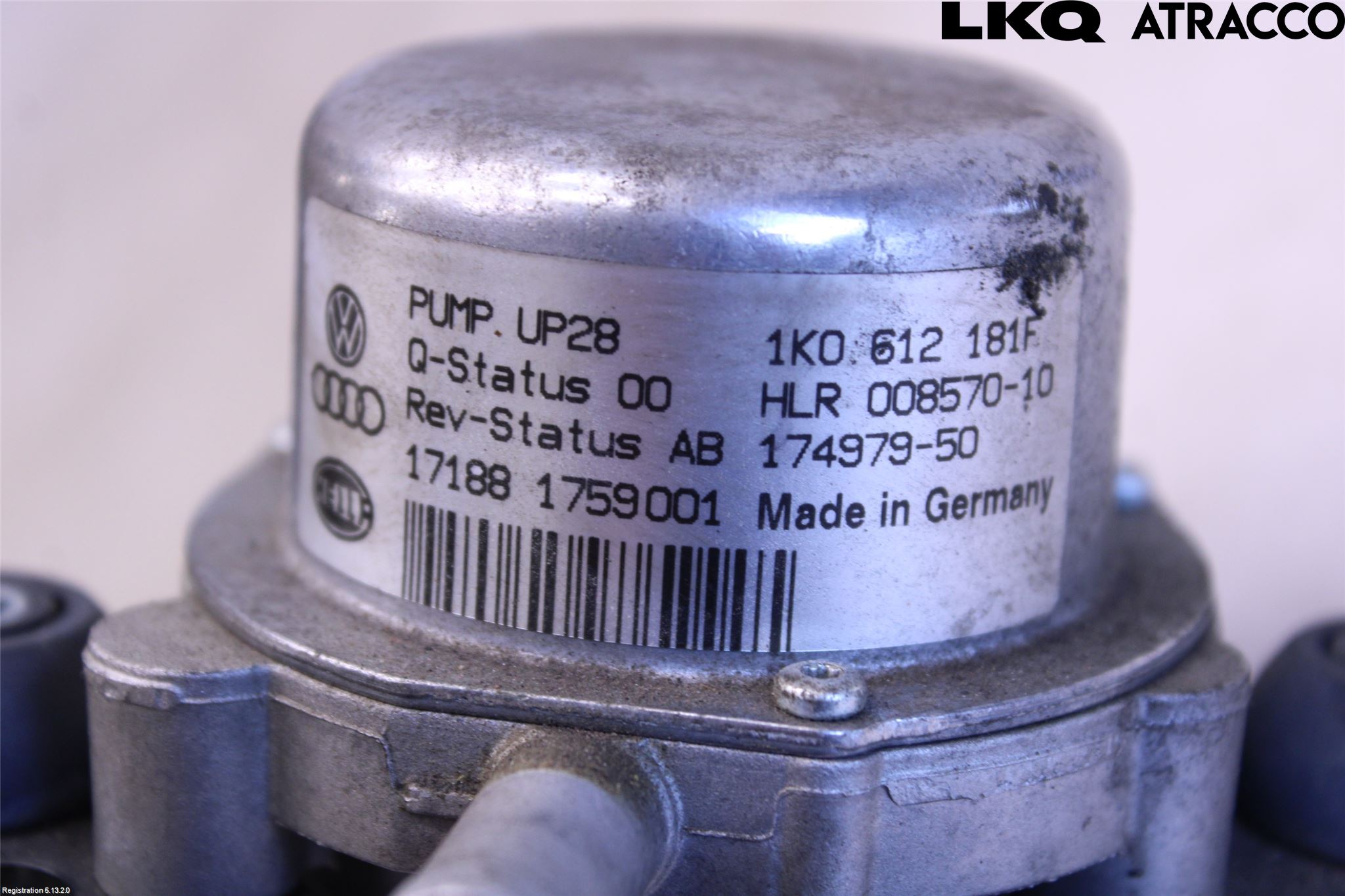 Volkswagen VW GOLF / E-GOLF VII 13-20 Vakuumpump