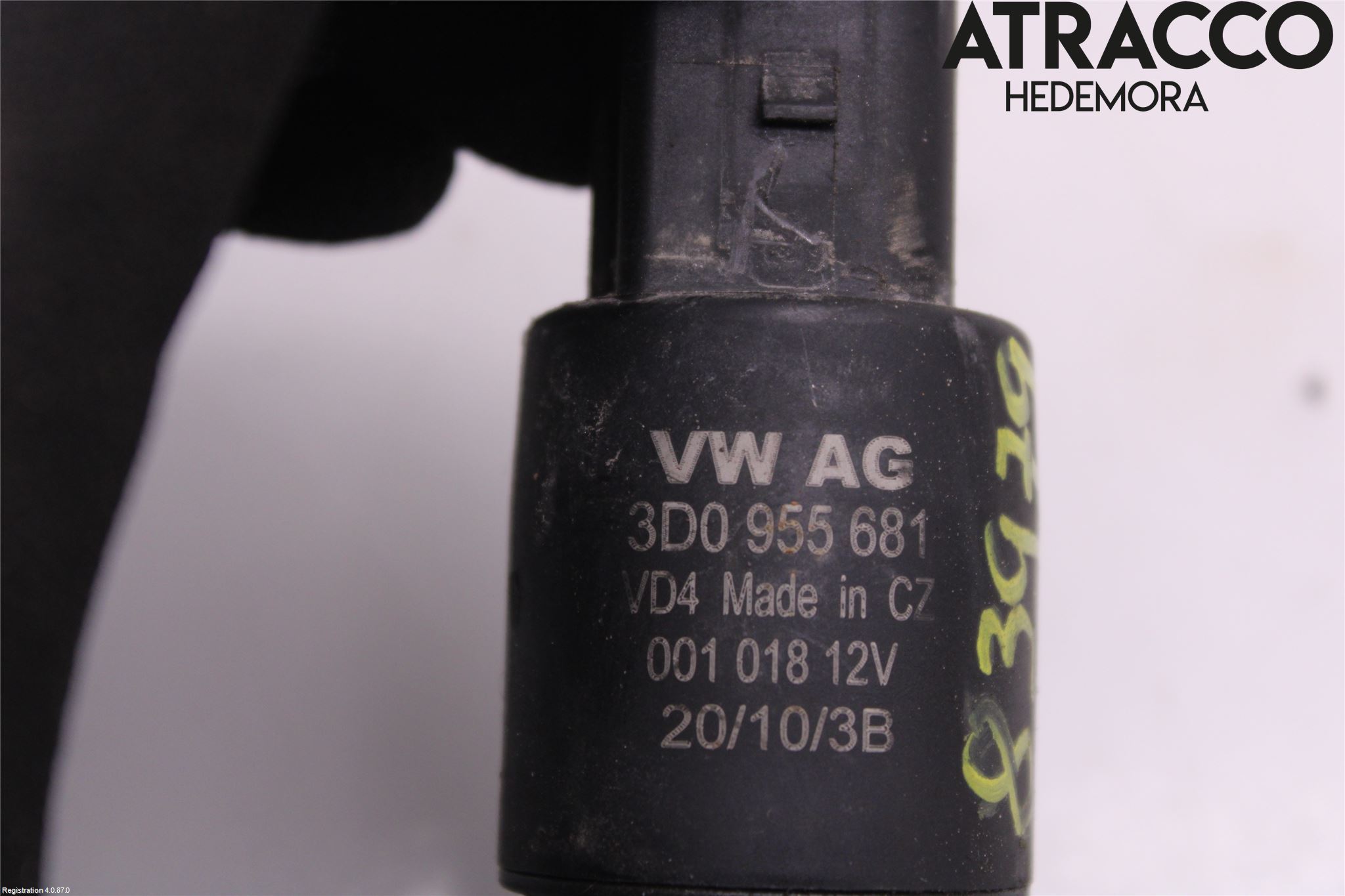 Volkswagen VW PHAETON Spolarpump Högtryck