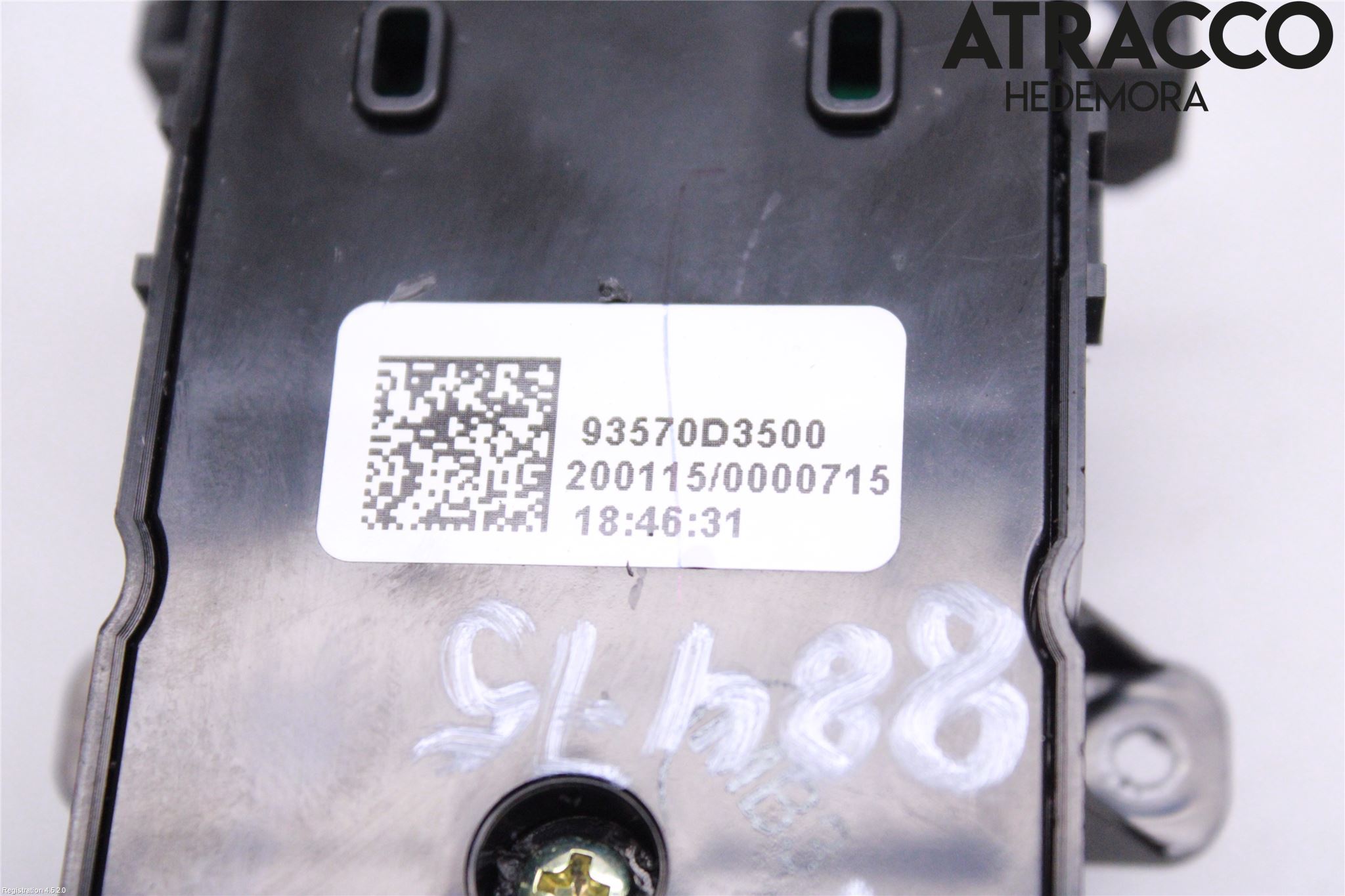 Toyota AURIS 07-09 Strömställare Elhiss