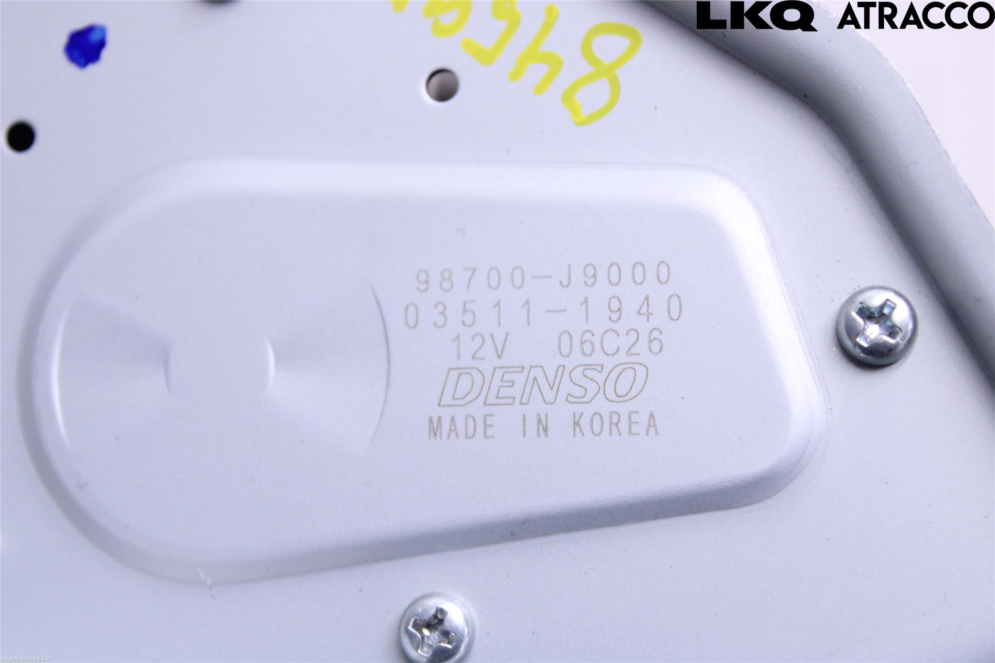 Hyundai KONA/ELECTRIC OS 18-23 Torkarmotor Baklucka