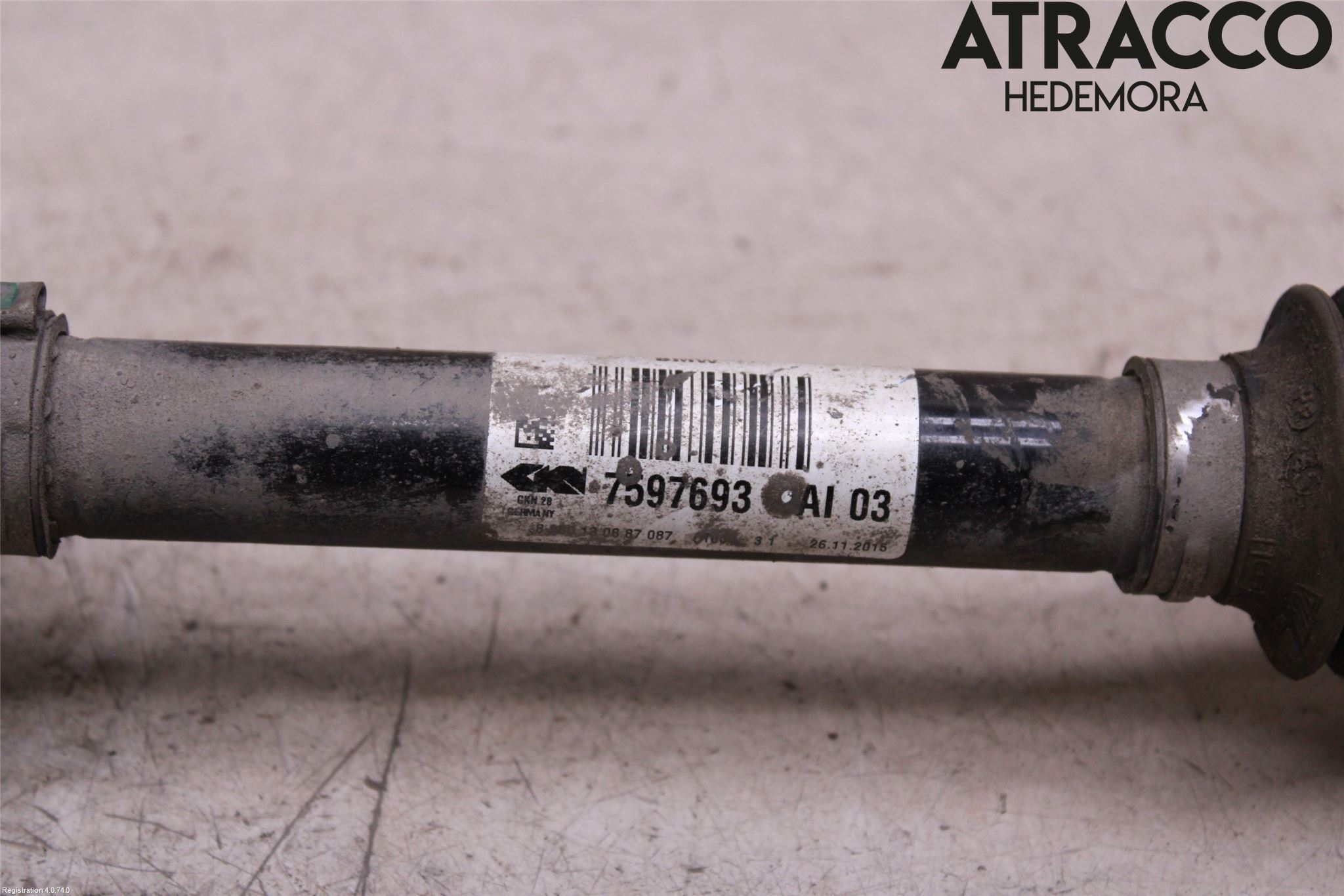 BMW 1 F20/F21 11-19 Drivaxel Fram Vänster