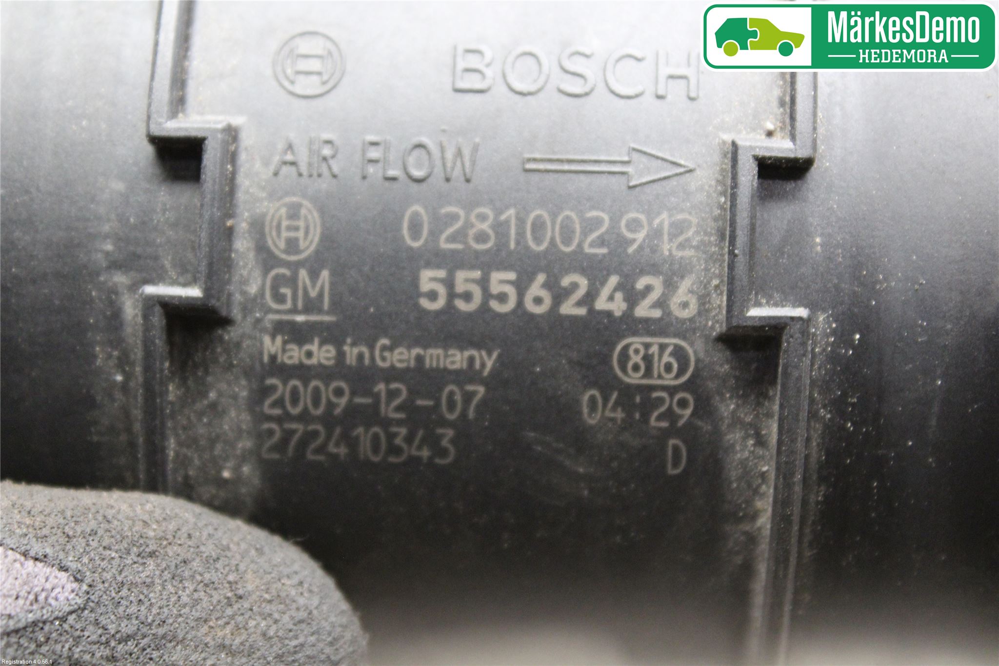 GM CHEVROLET ORLANDO Injluftmassamätare