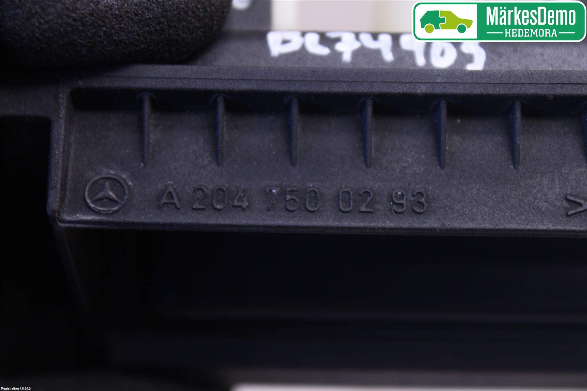 Mercedes-Benz MB C-KLASS (W204) 07-15 Bakluckehandtag